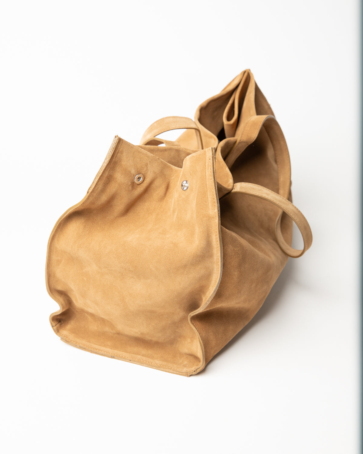 Maxi Shopper Bag in Camel