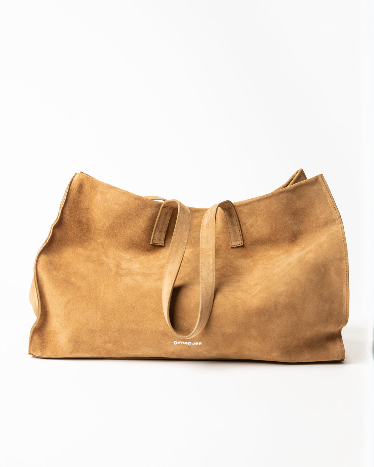 Maxi Shopper Bag in Camel