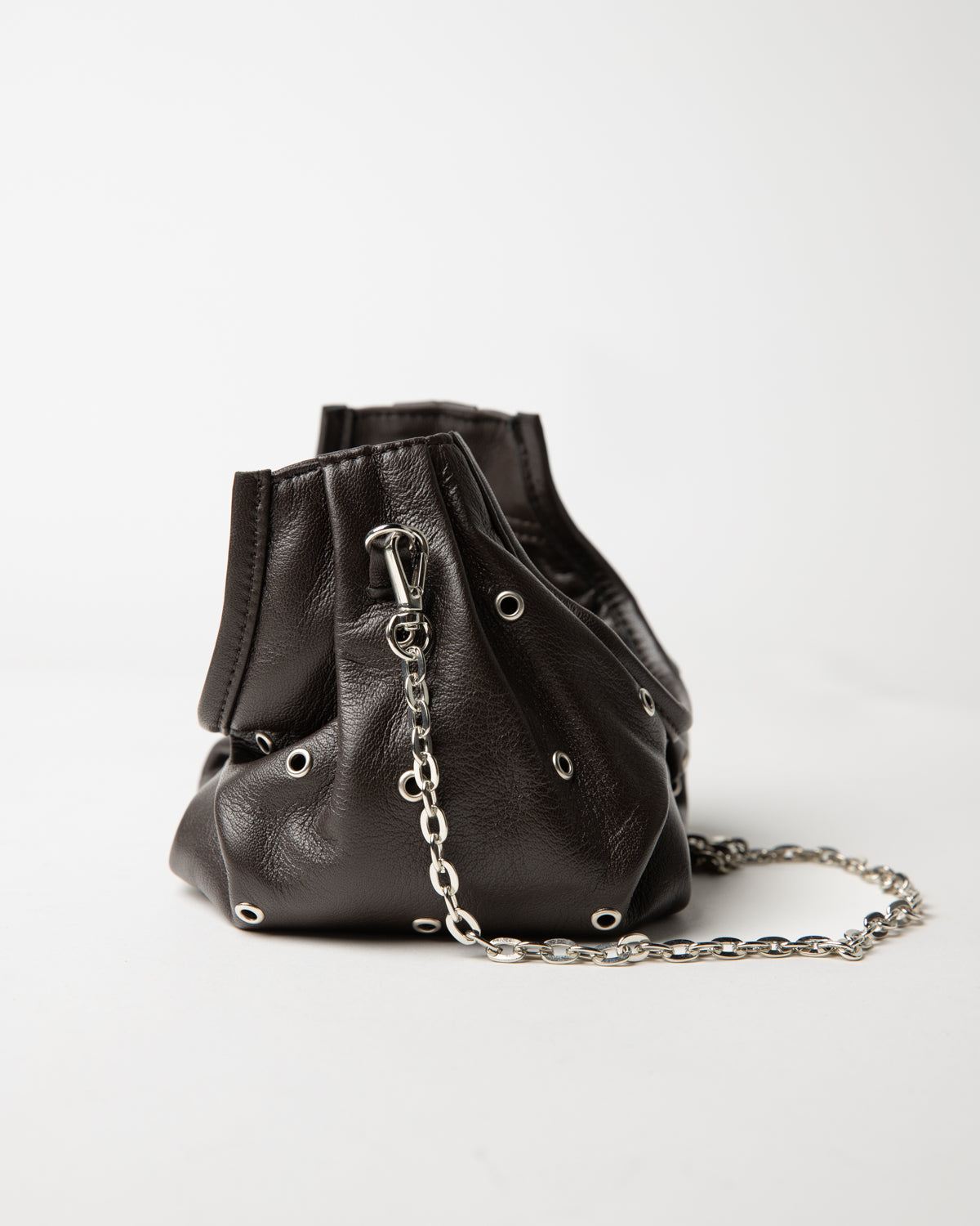 Pulsera Studs Bag in Brown