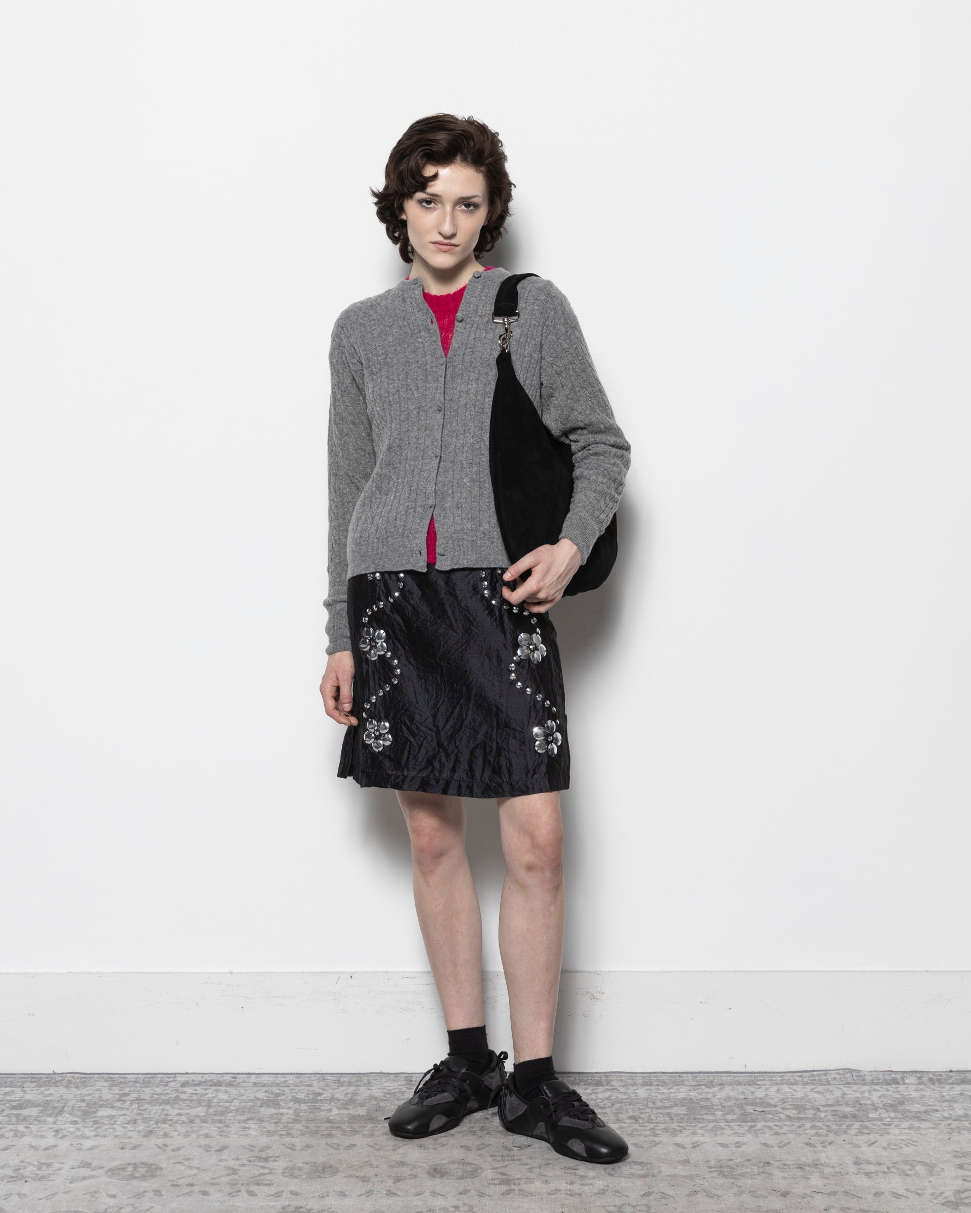 Rina Cardigan in Grey
