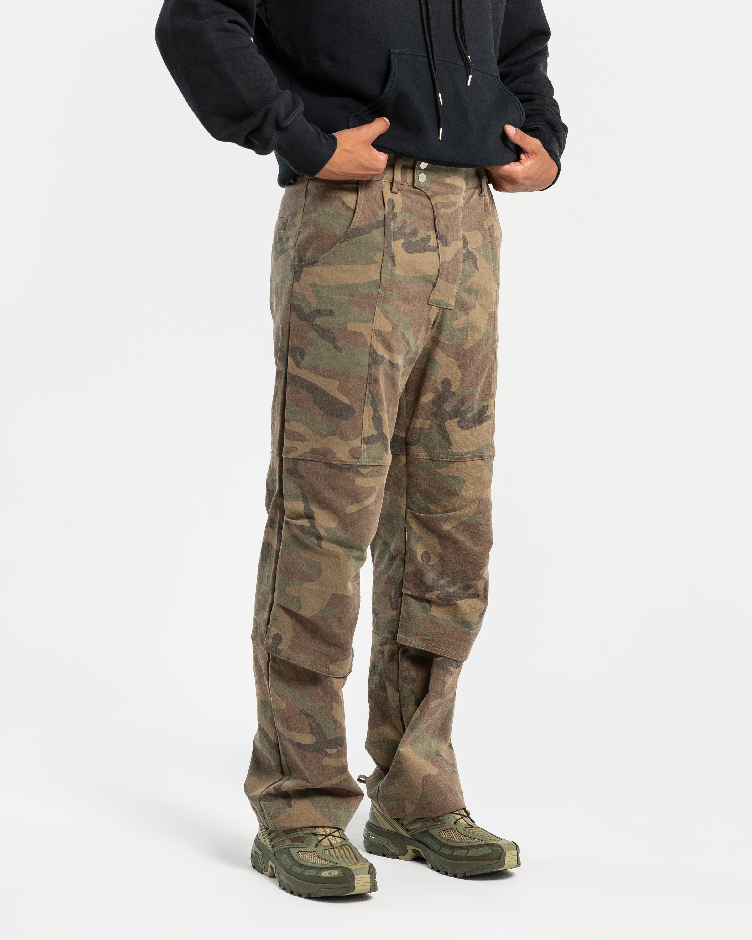 Team Pant Vintage Selvedge in Military Camo