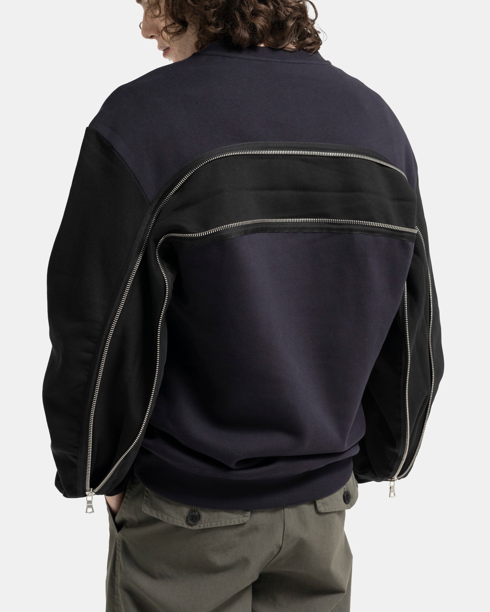 【送料&関税込】Dries Van Noten Harson Sweater Dries Van Noten Harson Sweater - Navy | Garmentory