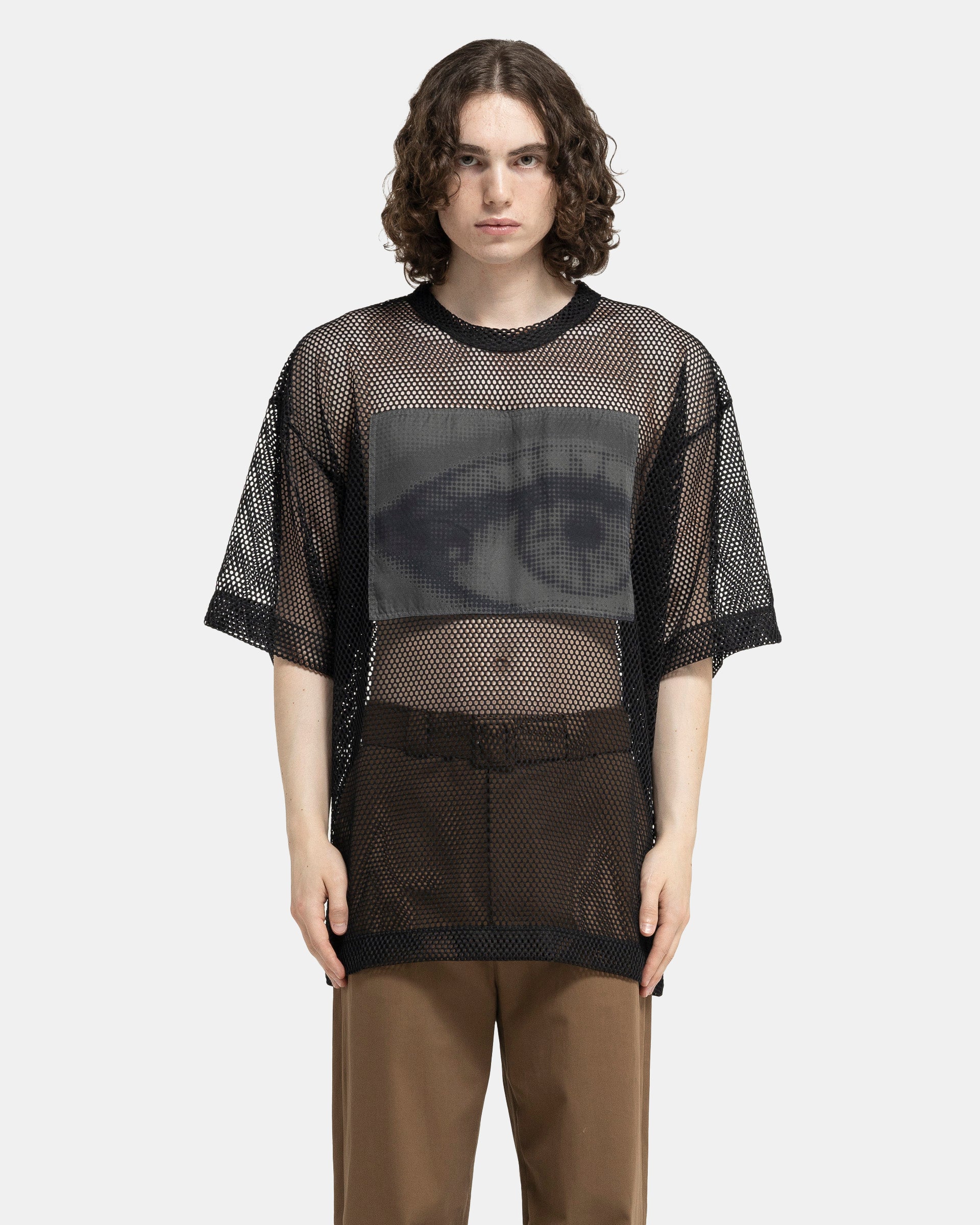 Dries Van Noten Hein Patch SS T-Shirt in Black