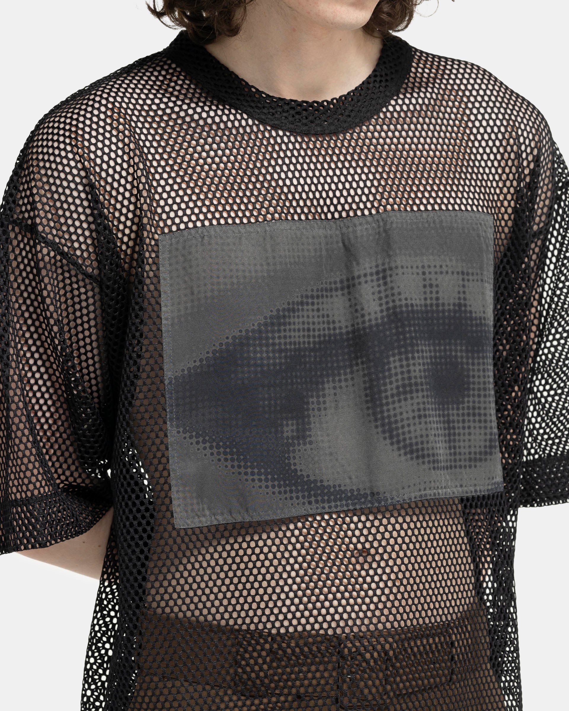 Dries Van Noten Hein Patch SS T-Shirt in Black