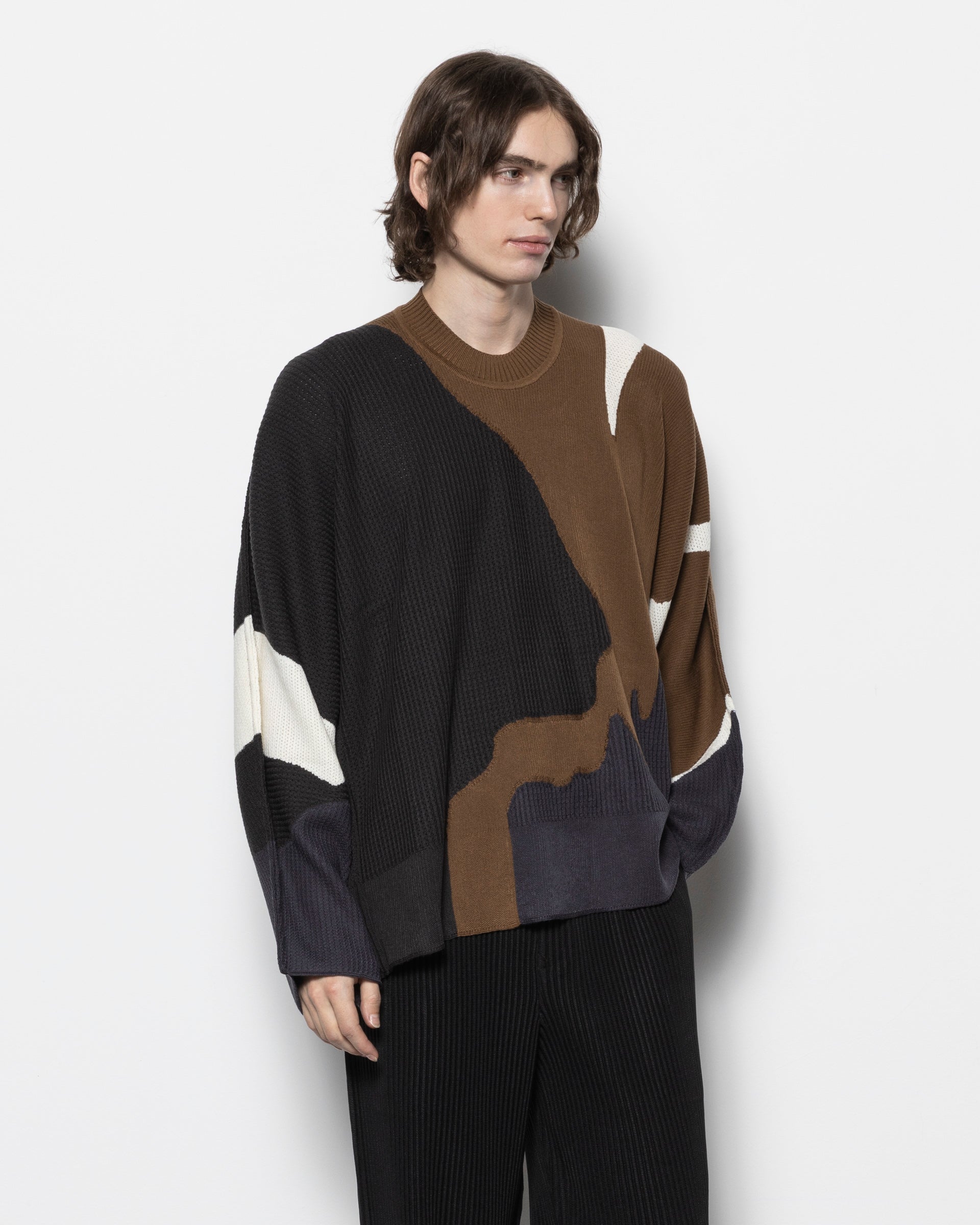 Agate Knit in Brown