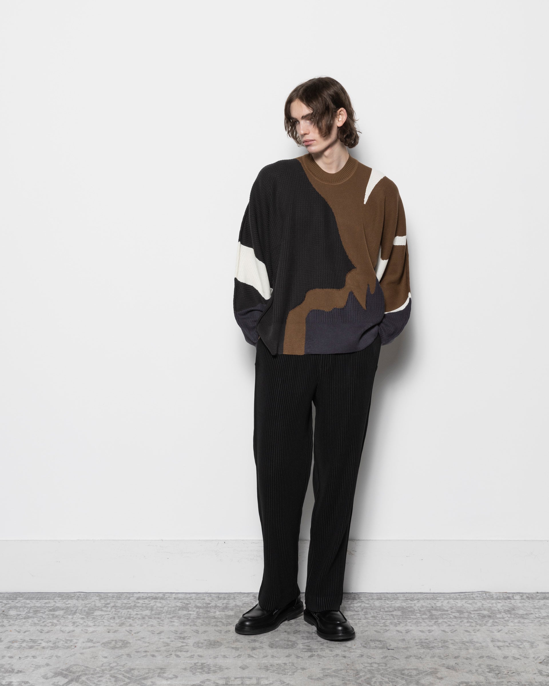 Agate Knit in Brown
