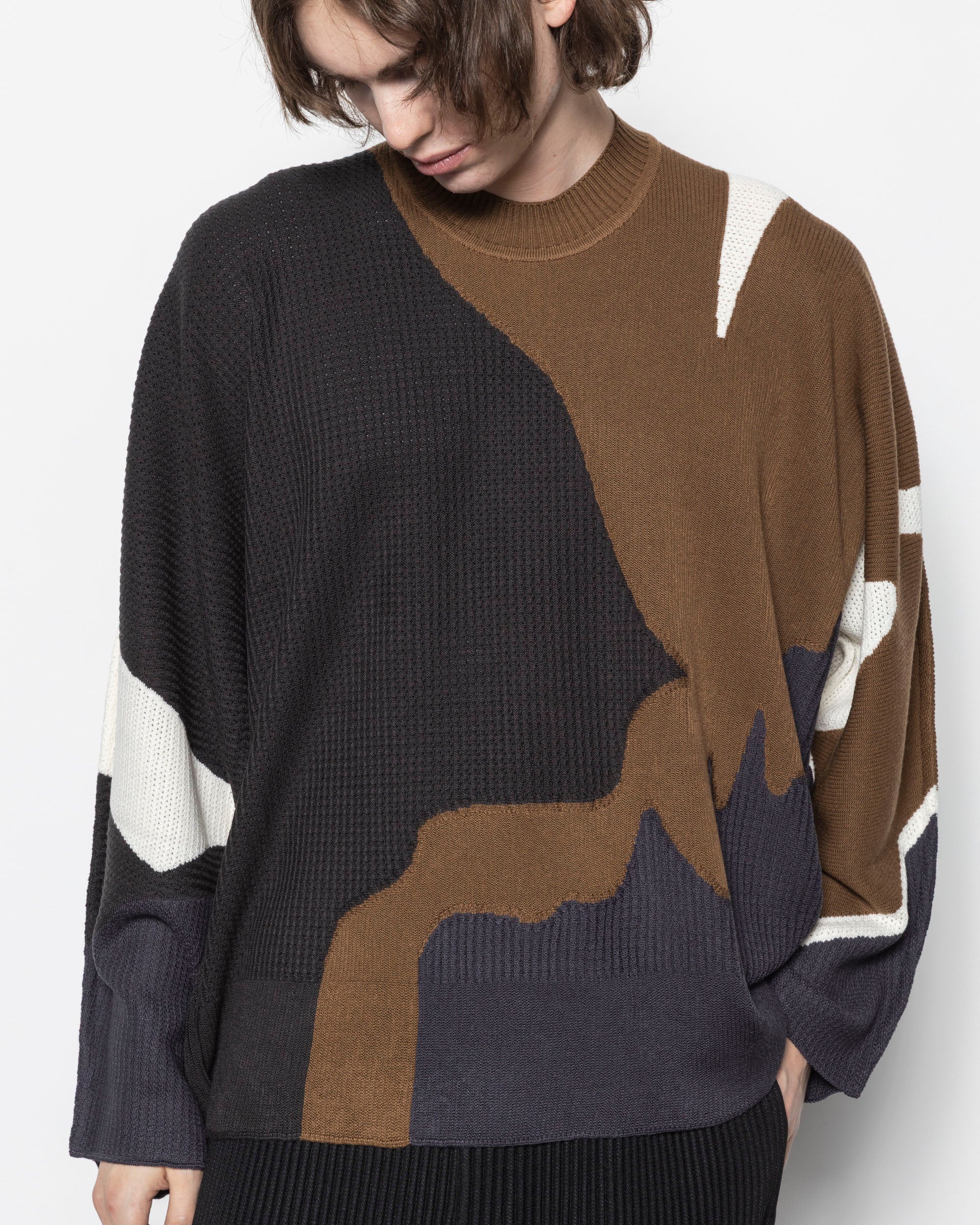 Agate Knit in Brown