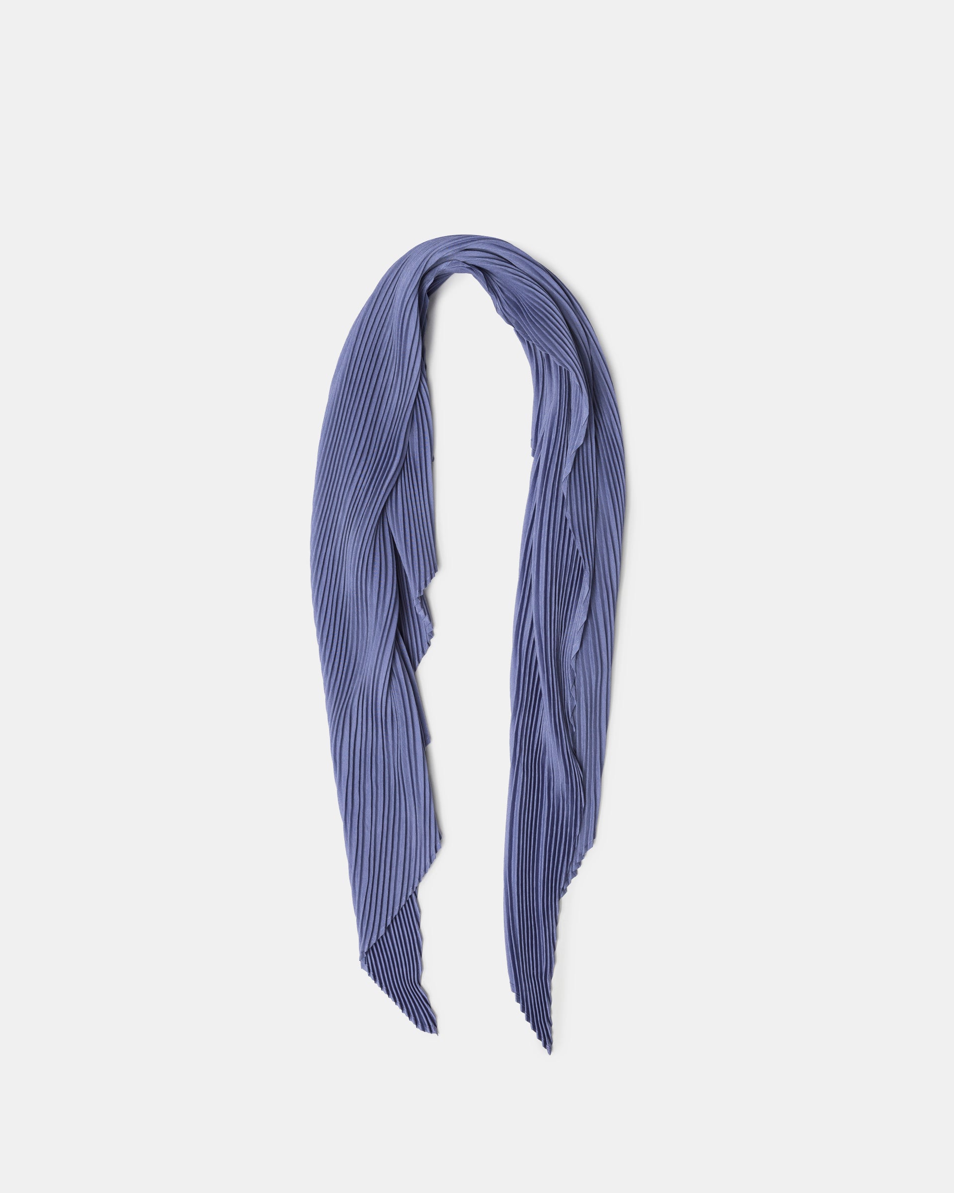 Homme Plissé Issey Miyake Antipasto Scarf in Blue | RODEN GRAY