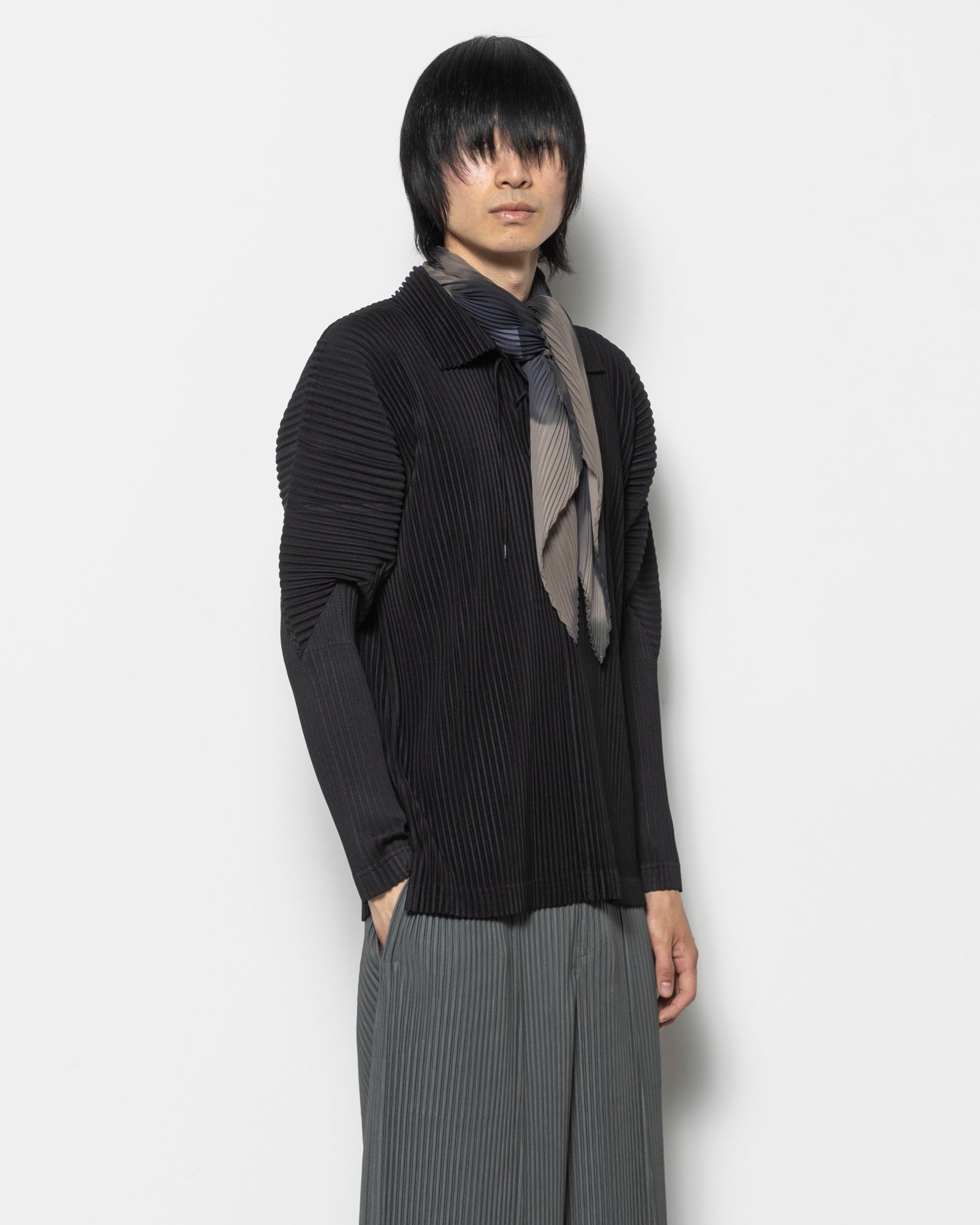 Dawn Stole Scarf in Grey