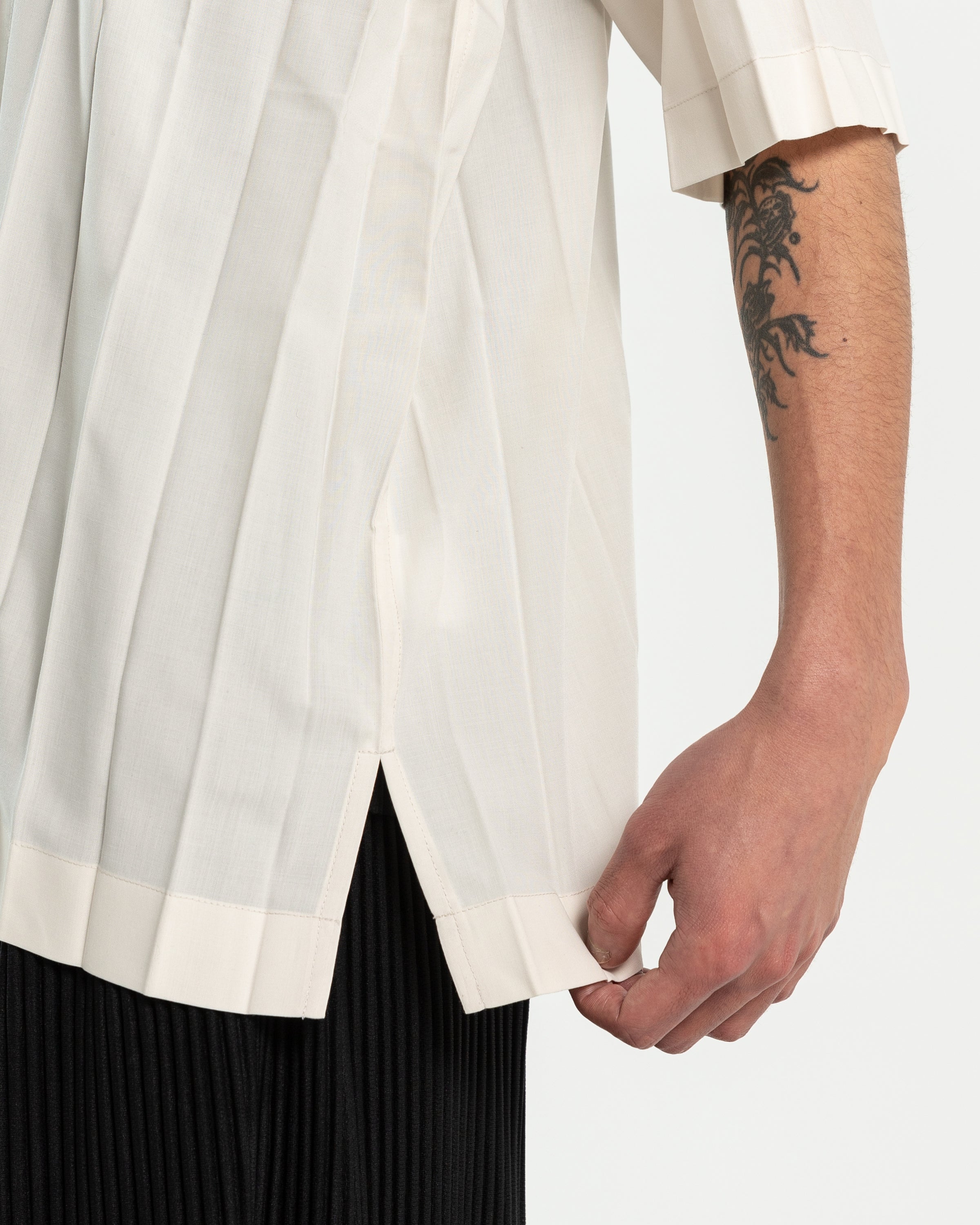 Edge Shirt in Ivory