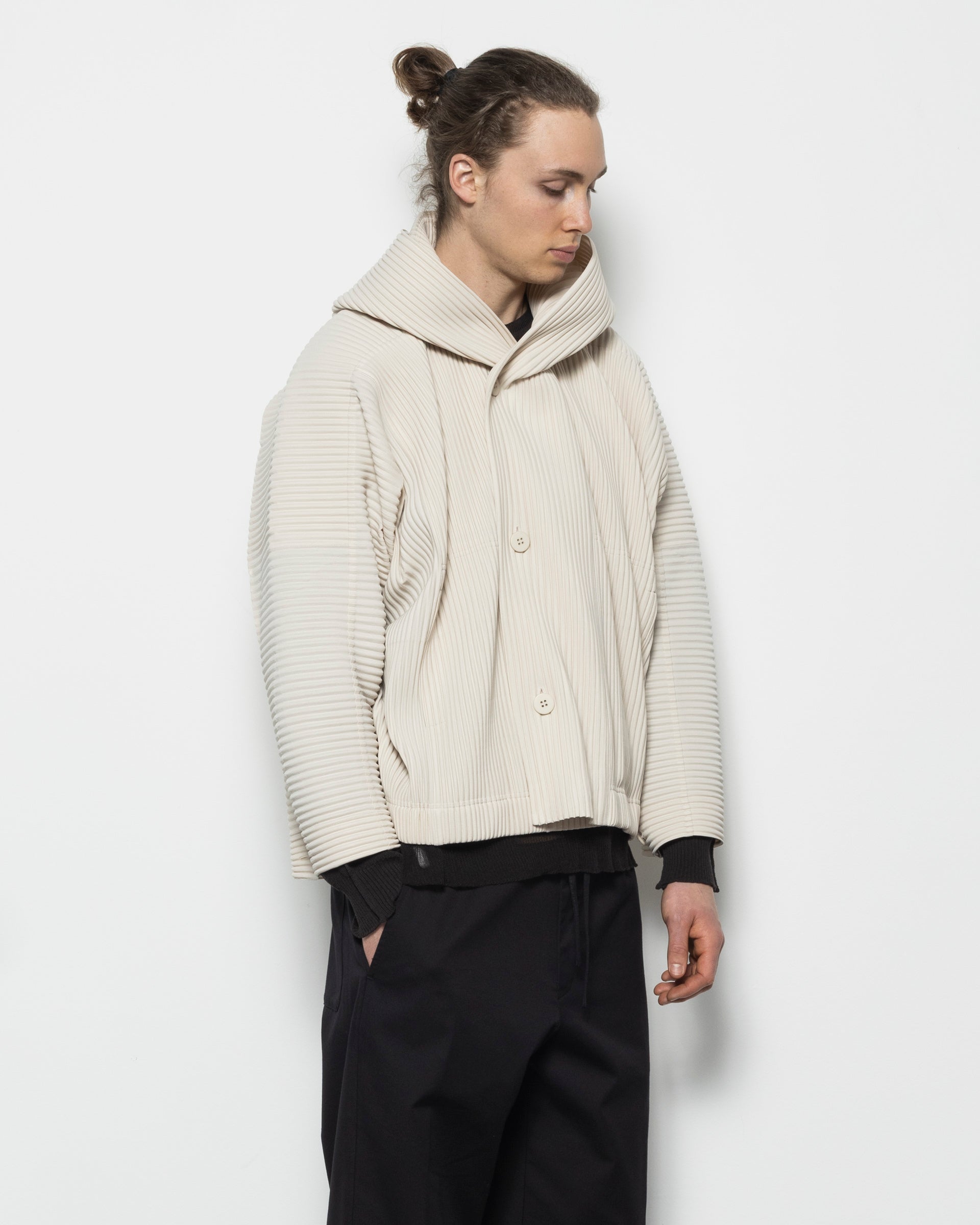 MC March Blouson Jacket in Beige