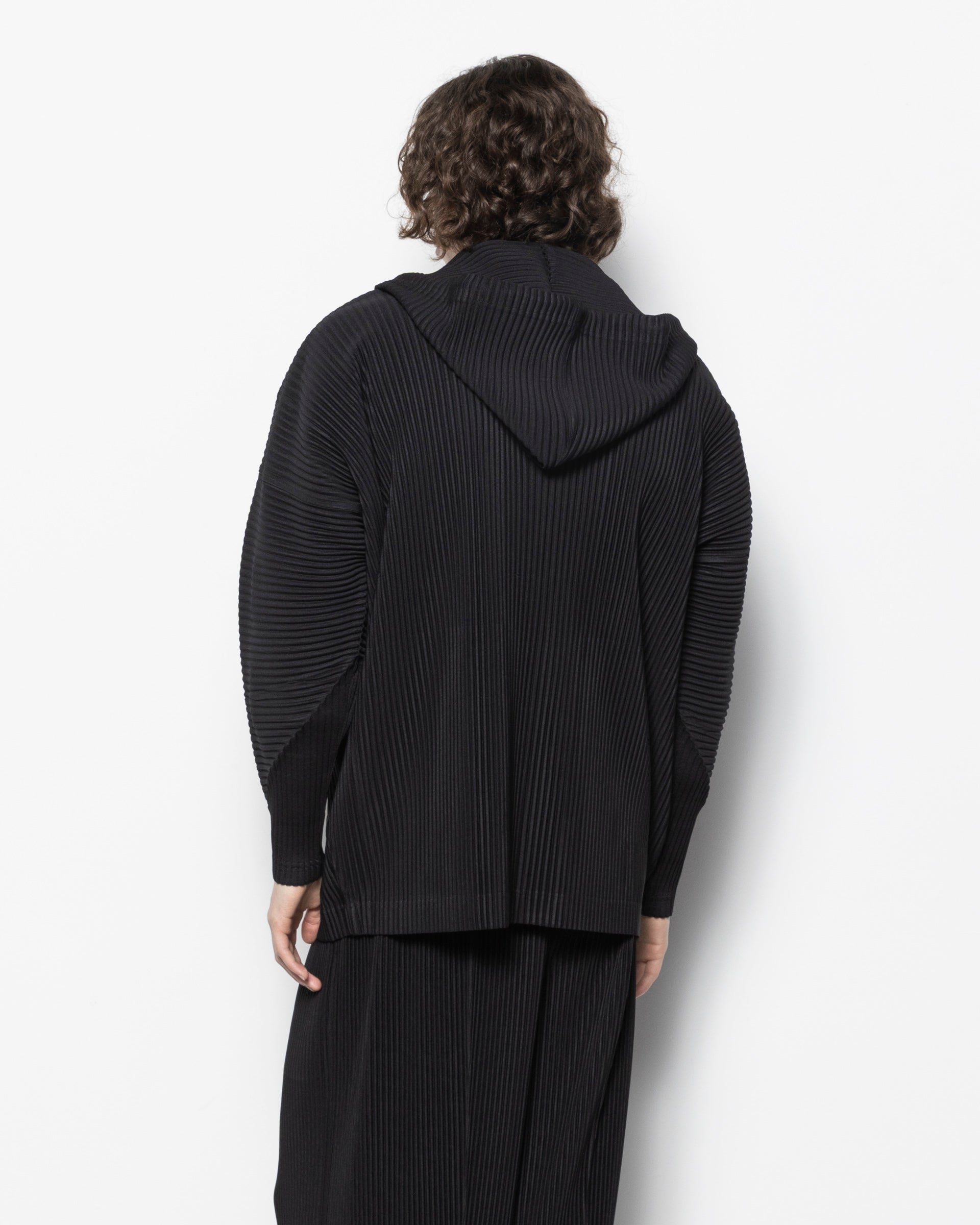 MC February Hooded Jacket in Black