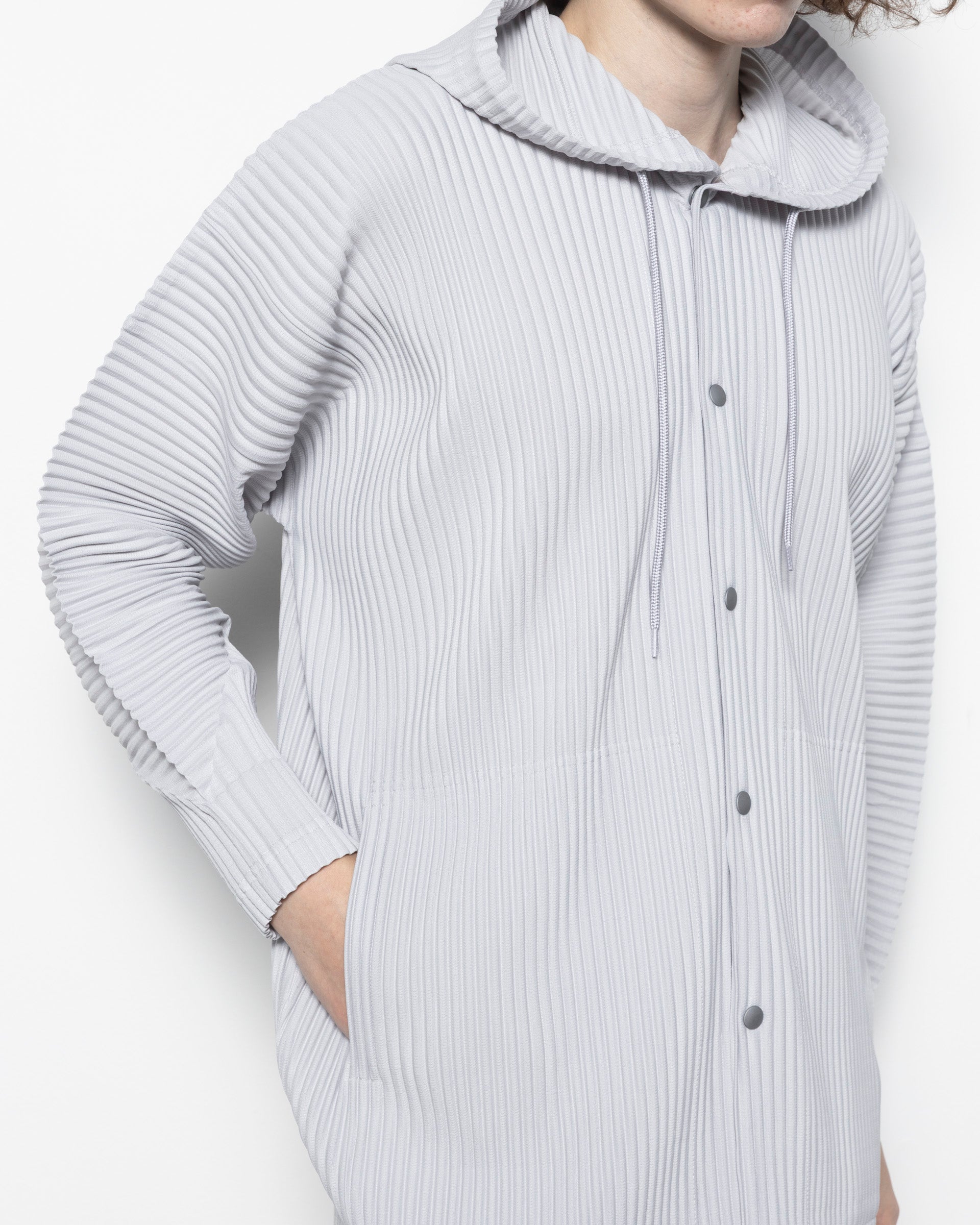 MC February Hooded Jacket in Grey