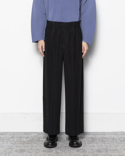 Homme Plissé Issey Miyake MC January Pants in Black | RODEN GRAY