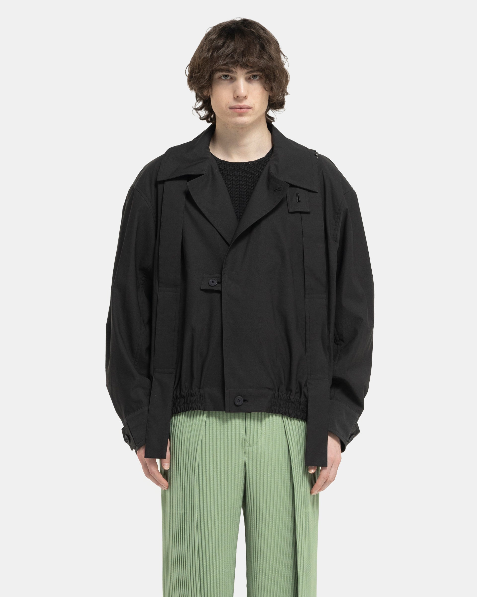 Parachute Jacket in Black