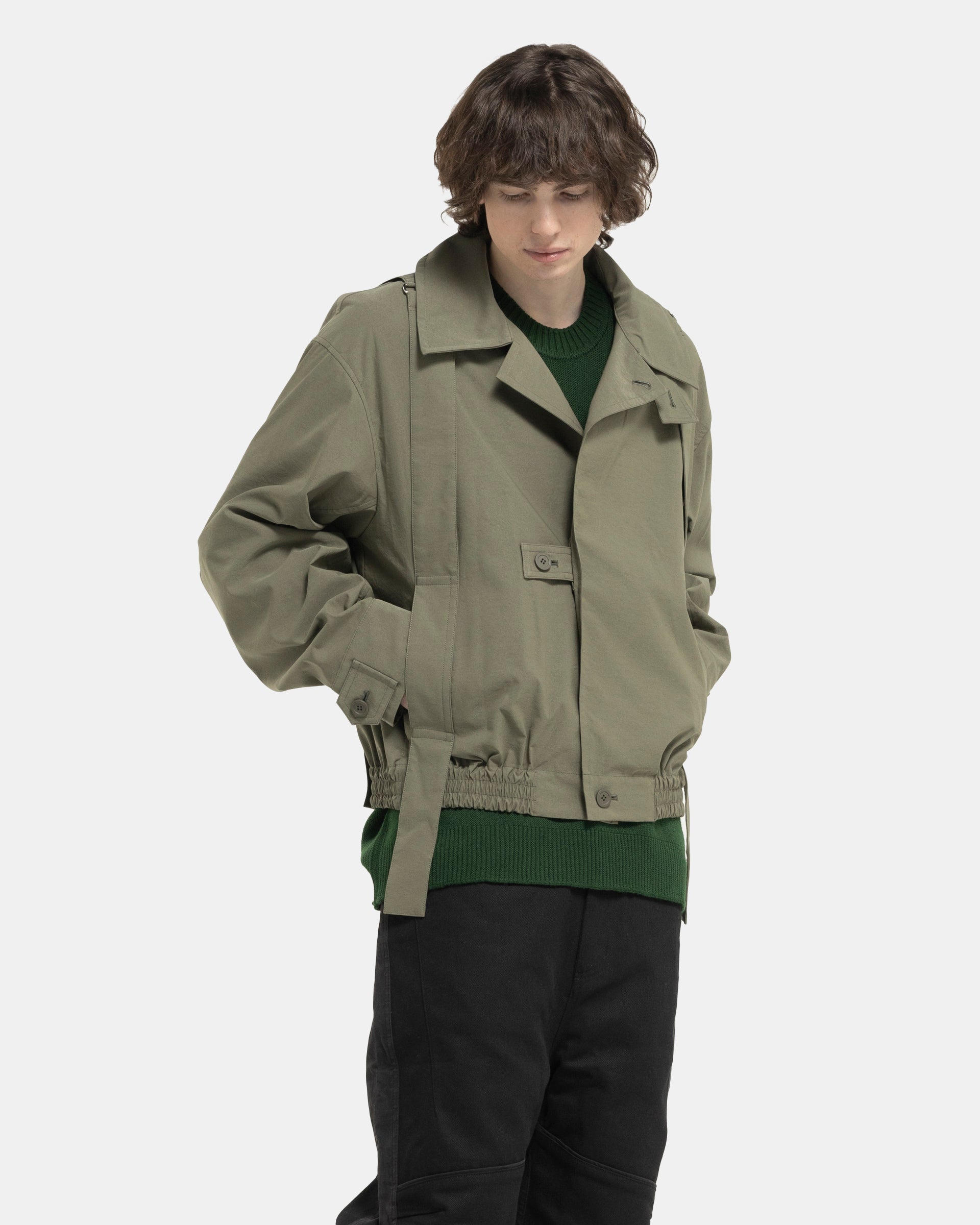 Parachute Jacket in Khaki