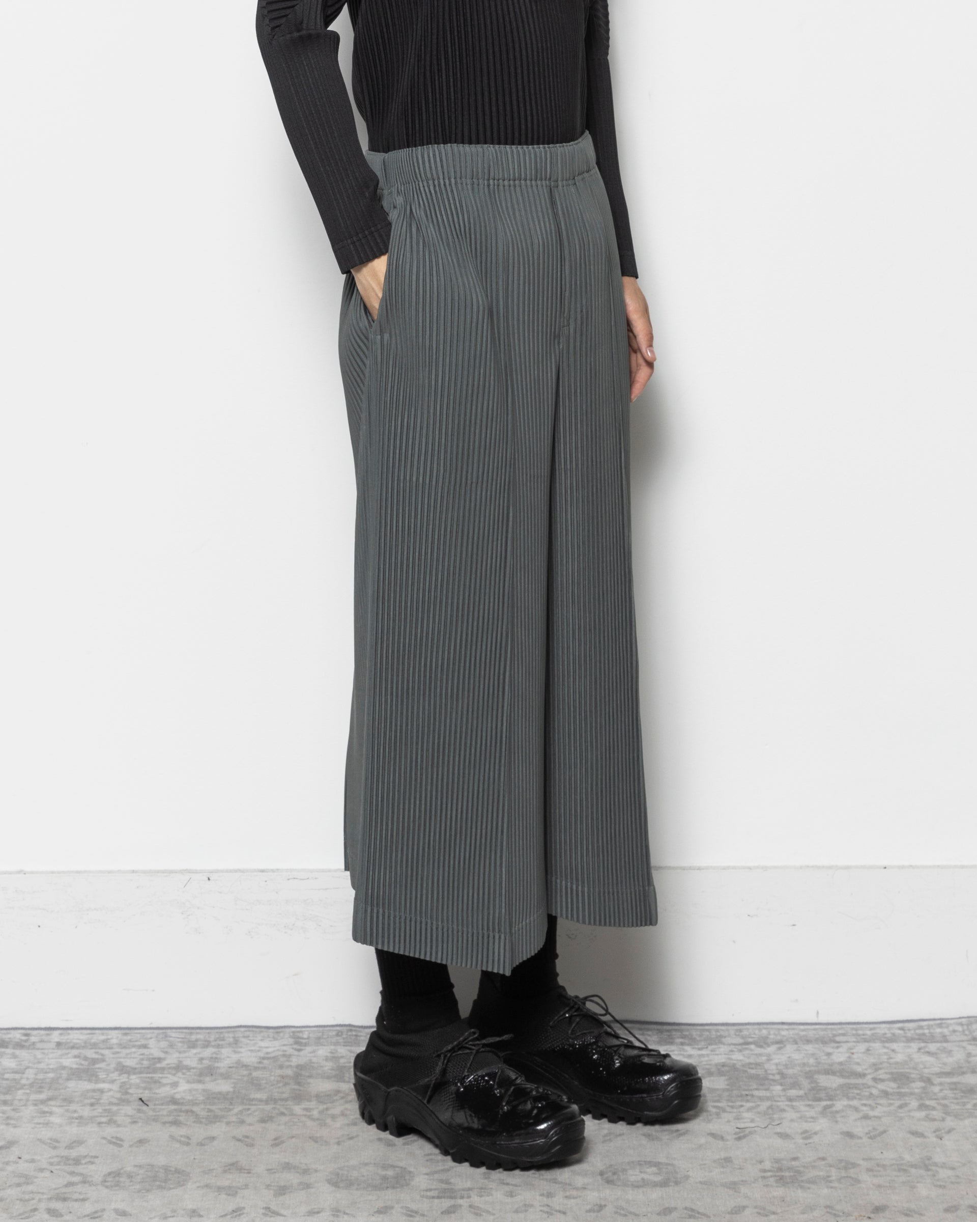 Pleats Bottoms 2 in Lucca Storico Blue