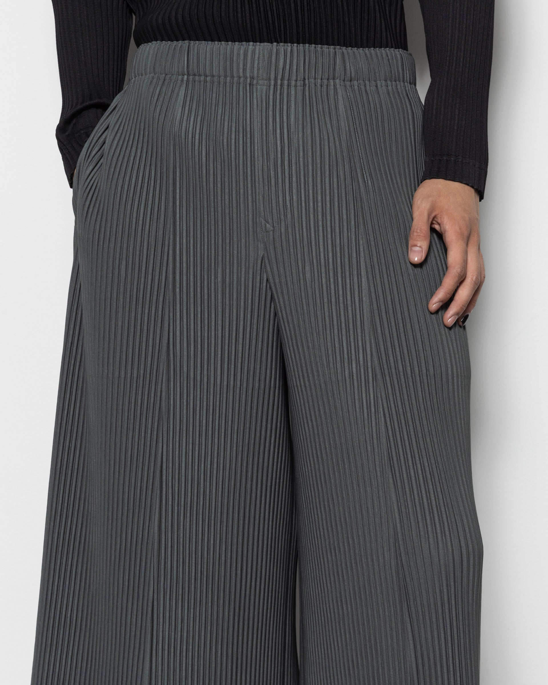 Pleats Bottoms 2 in Lucca Storico Blue