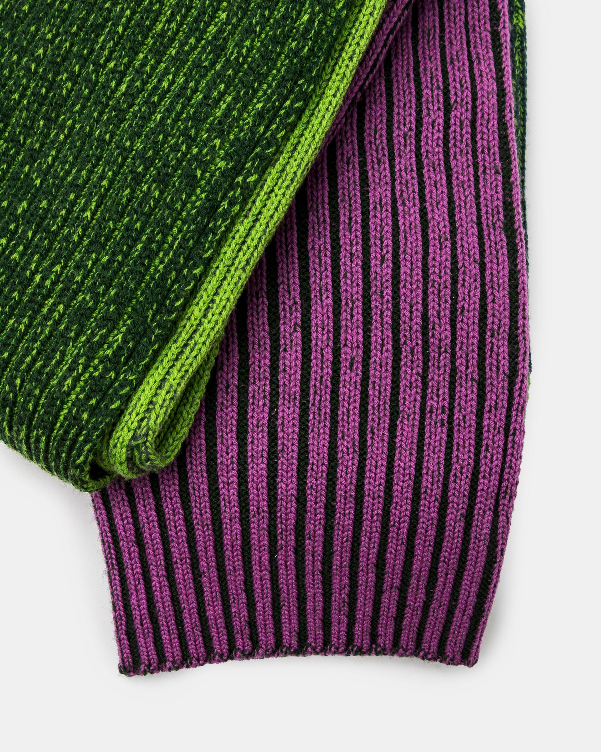 Homme Plissé Issey Miyake RB Drawing Scarf in Green - RODEN GRAY