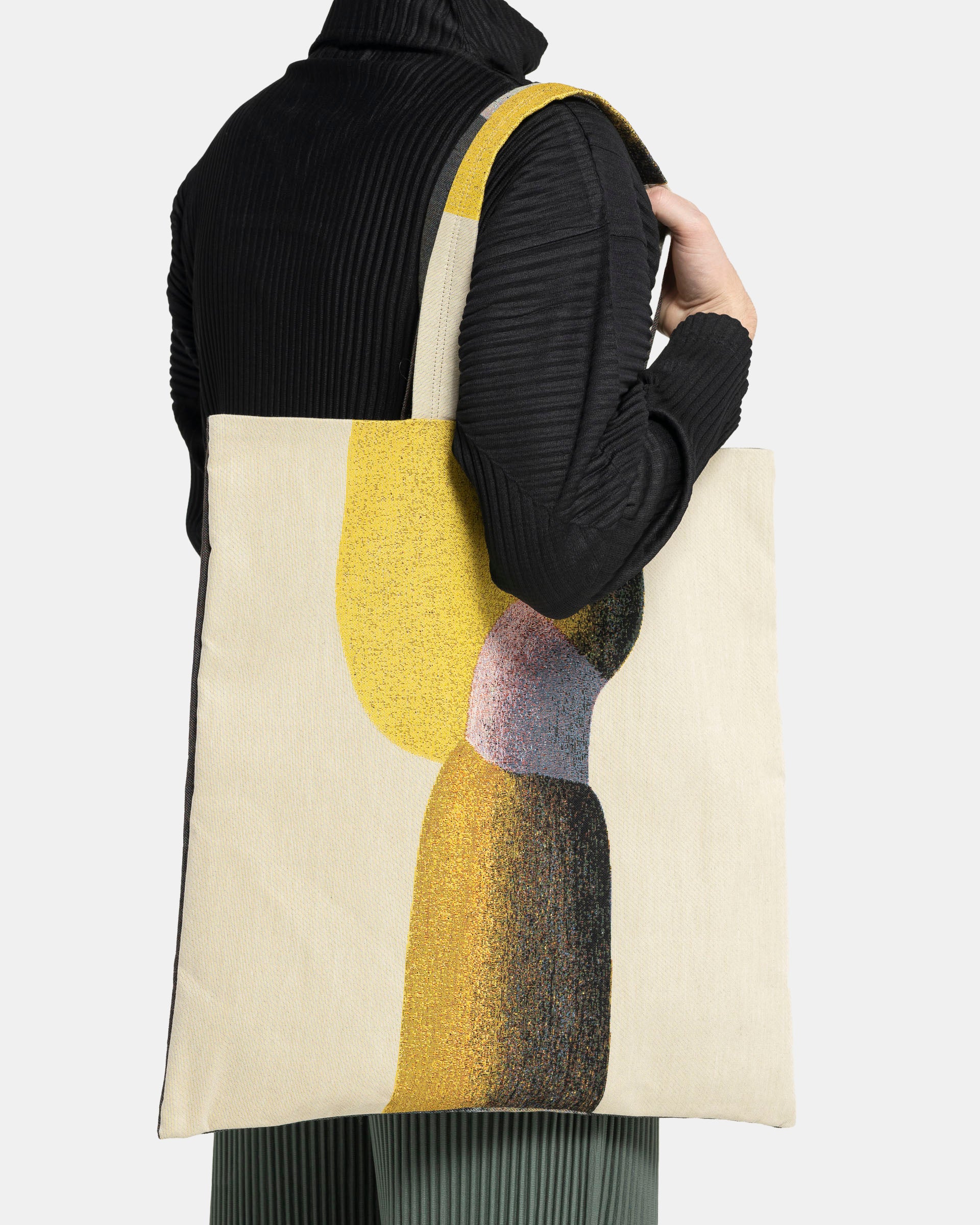 RB Stylo Bille Gobelin Tote in Yellow