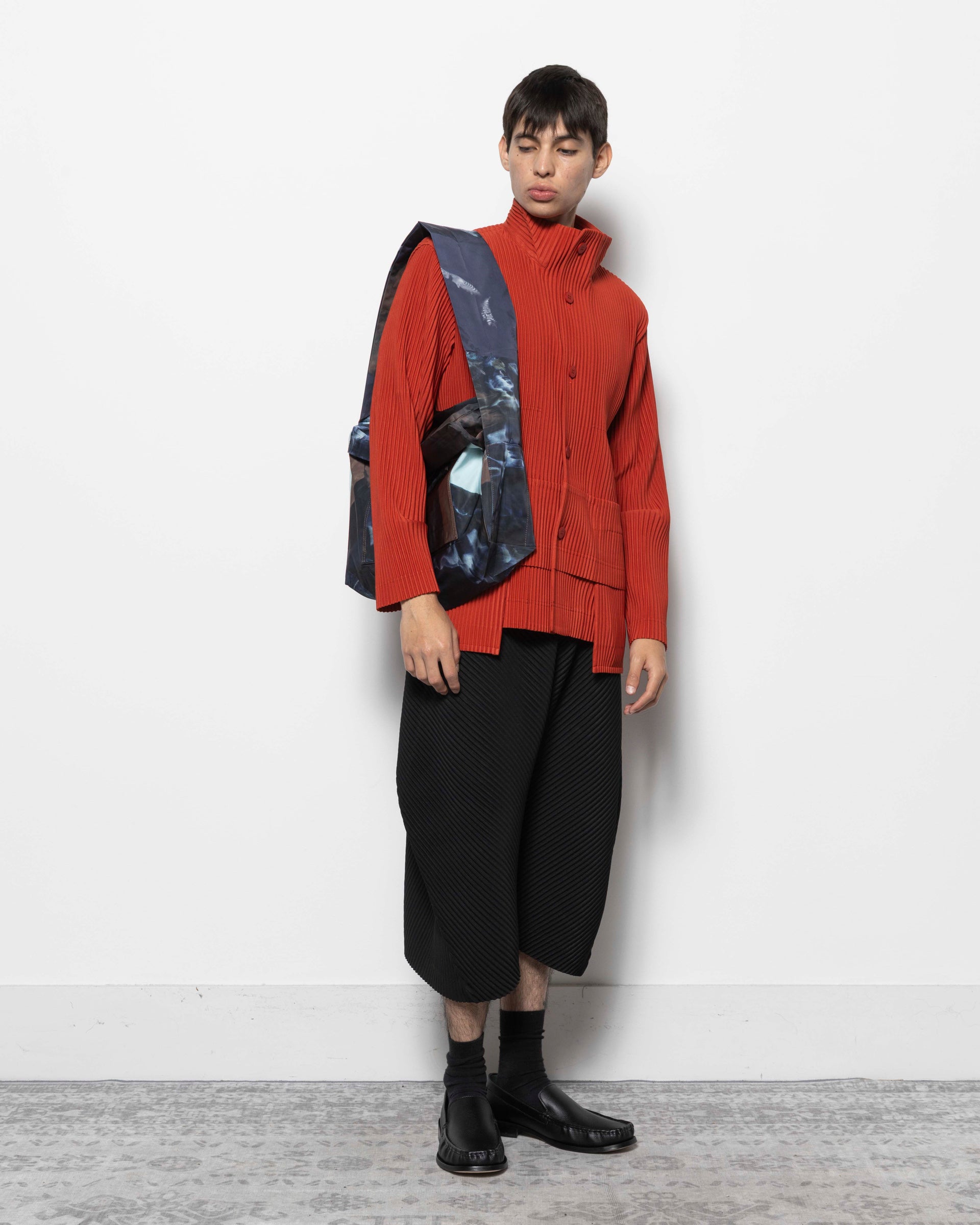 Homme Plissé Issey Miyake Shoulder Bag in Brown | RODEN GRAY