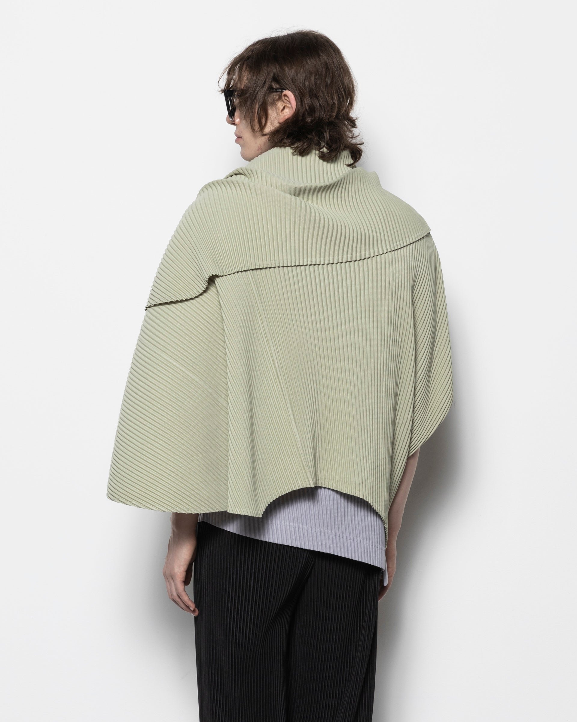 Stone Cloud Vest in Wavellite Green