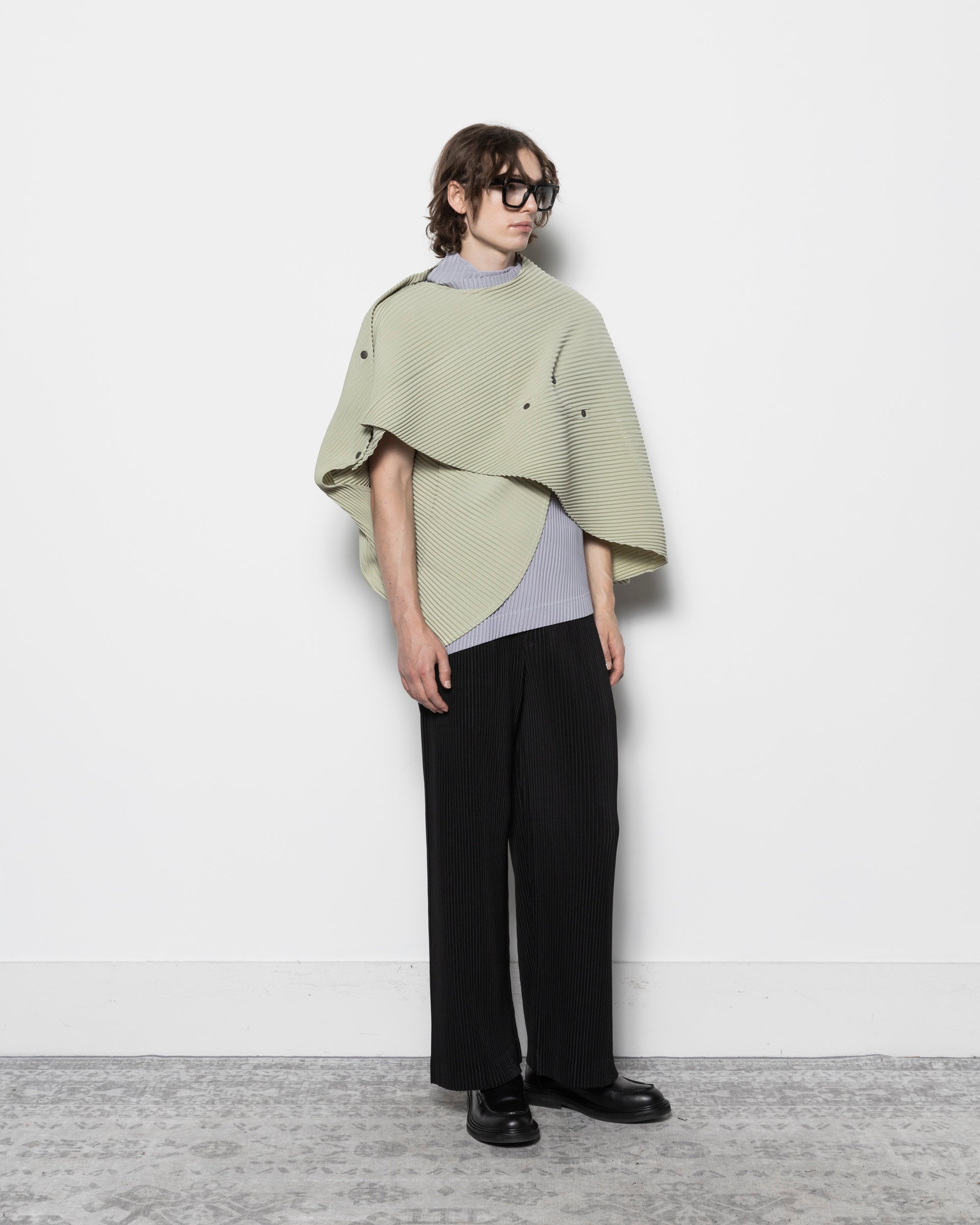 Stone Cloud Vest in Wavellite Green