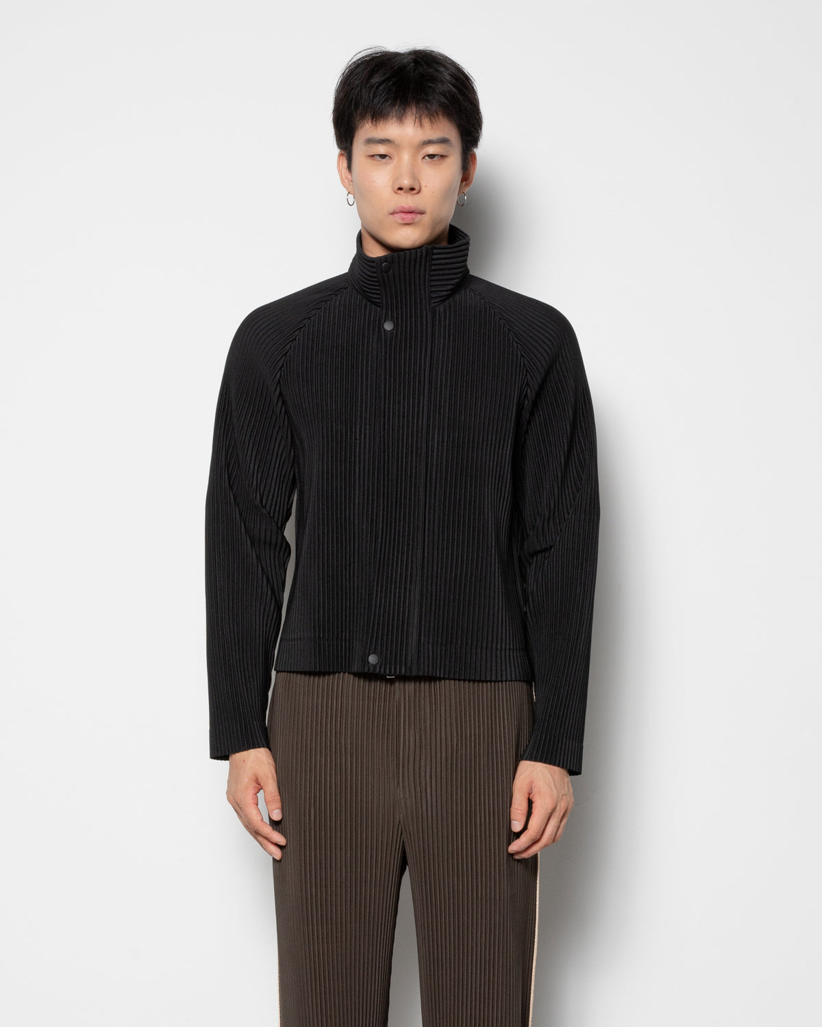 Tailored Pleats 1 Jacket in Black