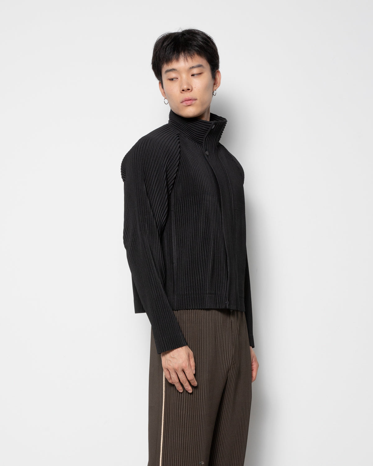 Tailored Pleats 1 Jacket in Black