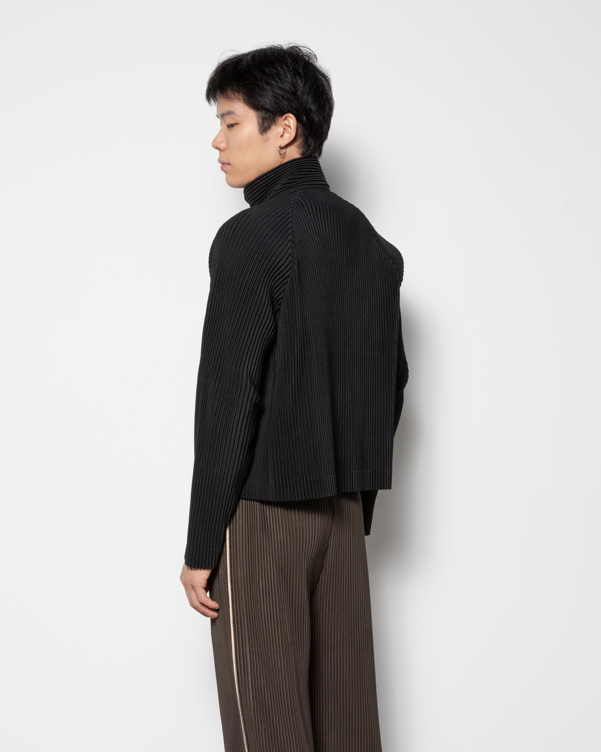 Tailored Pleats 1 Jacket in Black