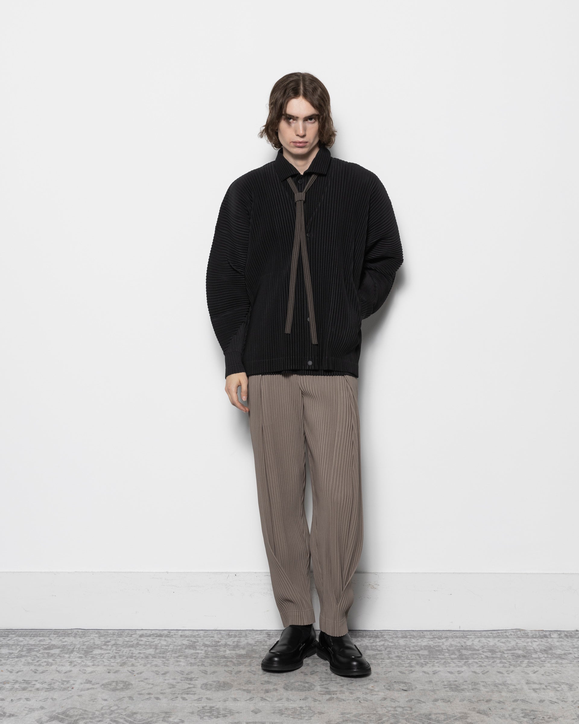 Tailored Pleats 1 in Riverside Grey