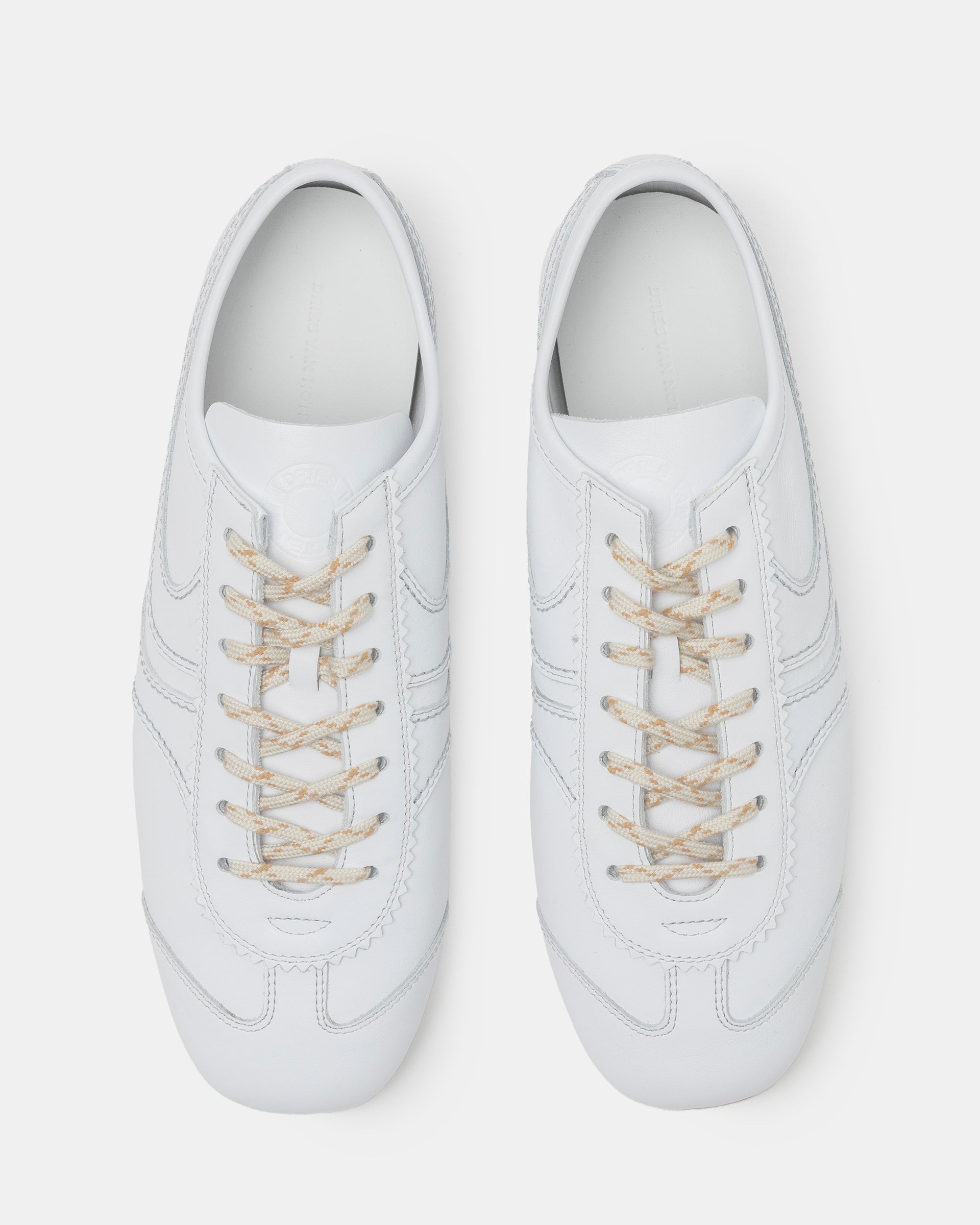 Leather Sneakers in White