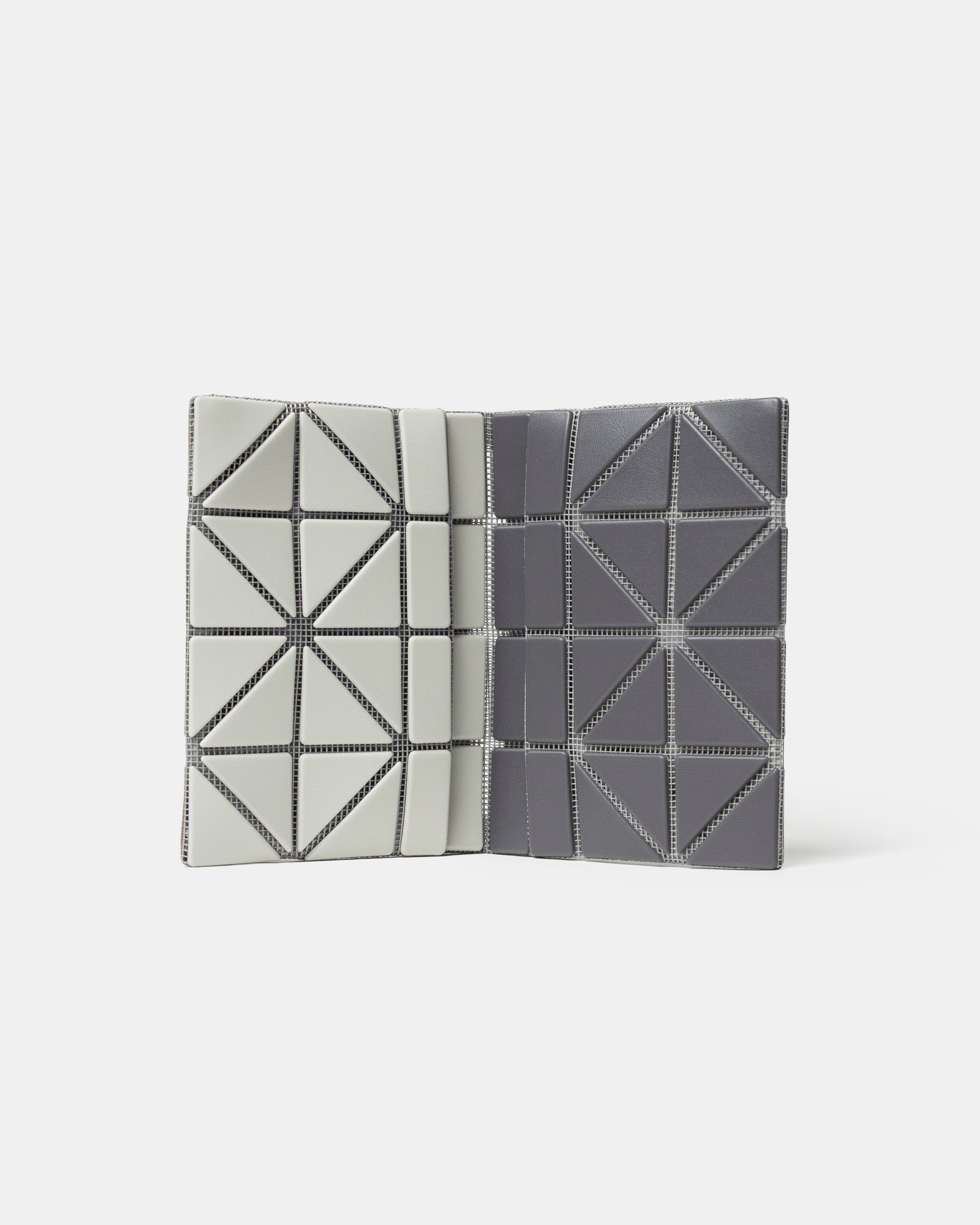 Homme Plissé Issey Miyake Bao Bao Card Case in Grey | RODEN GRAY