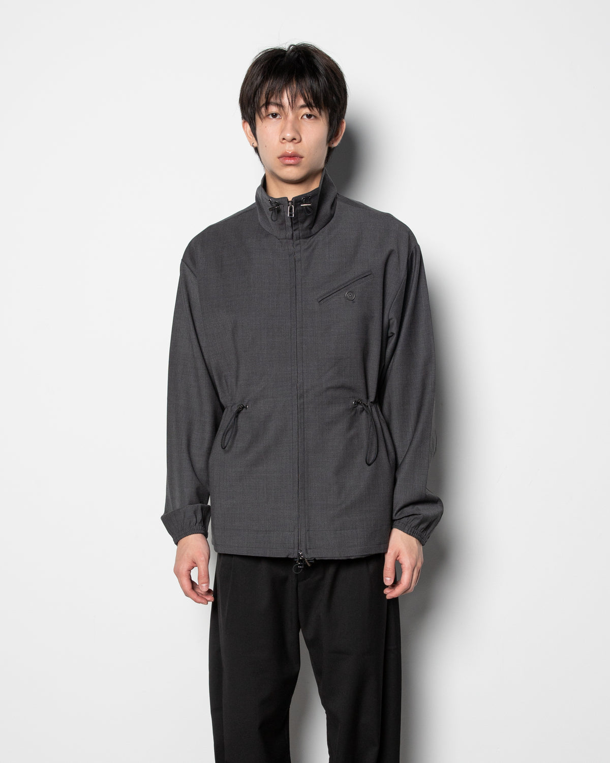 Barbette Jacket in Basalt Grey