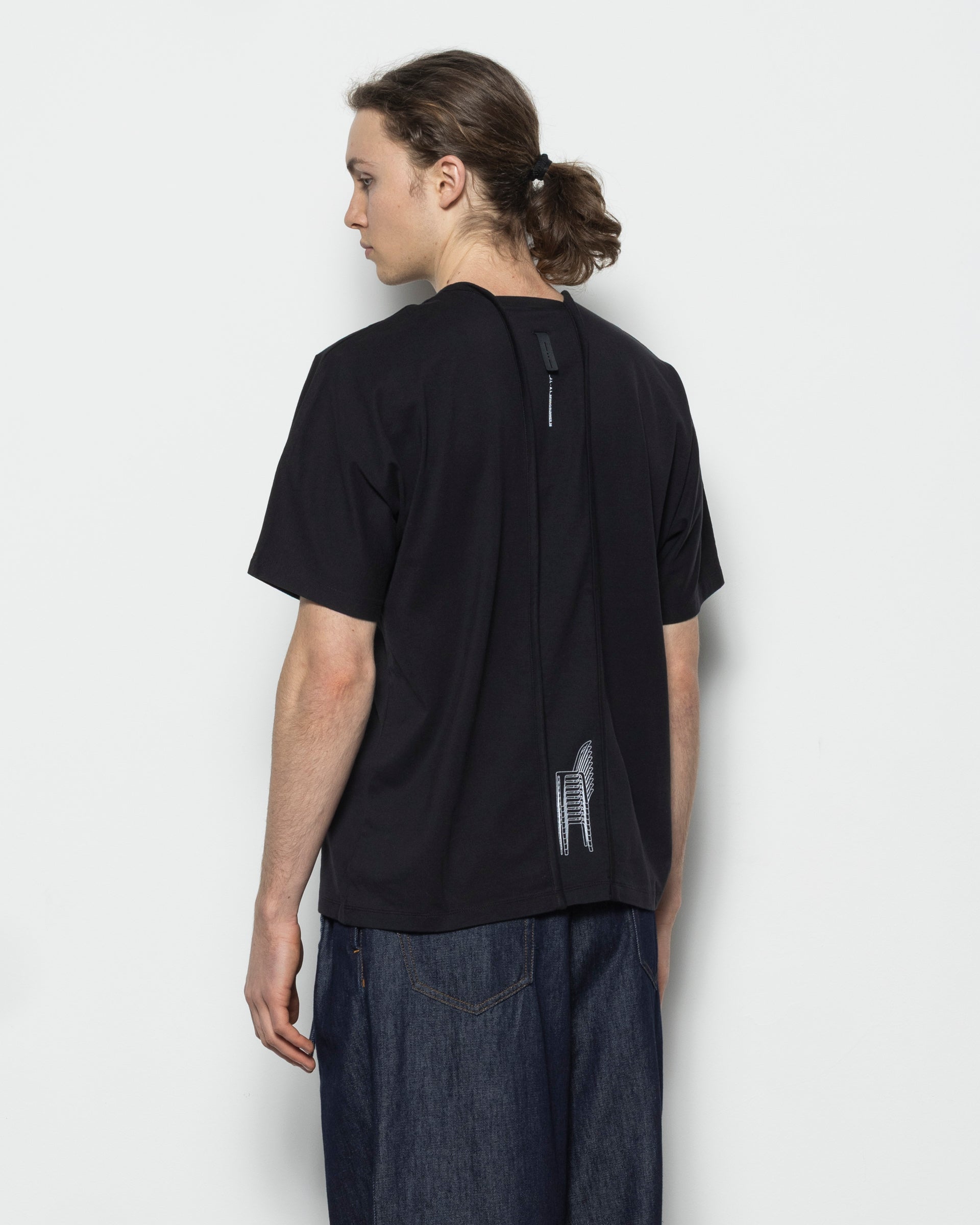 Dalma T-Shirt in Shungite Black