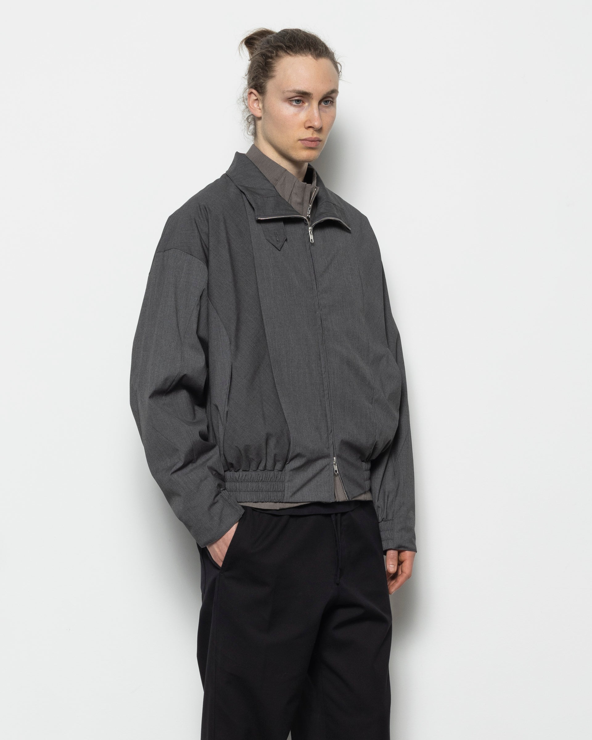 Go Jacket in Castello Grey