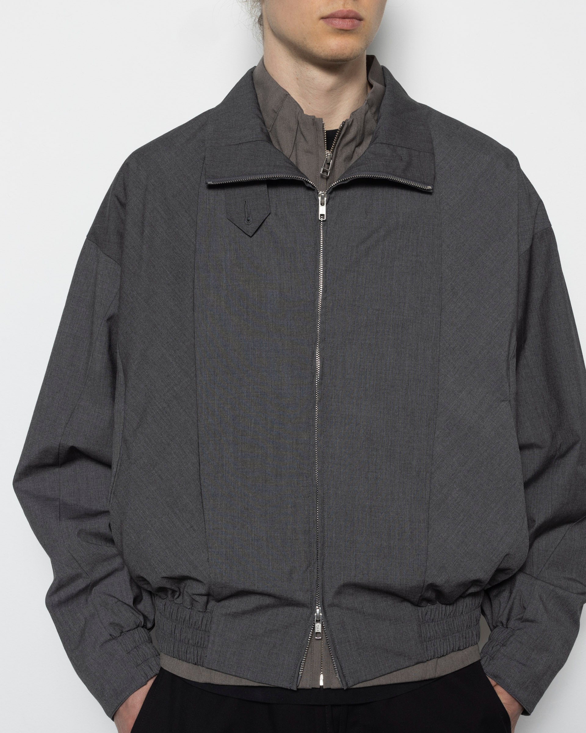 Go Jacket in Castello Grey
