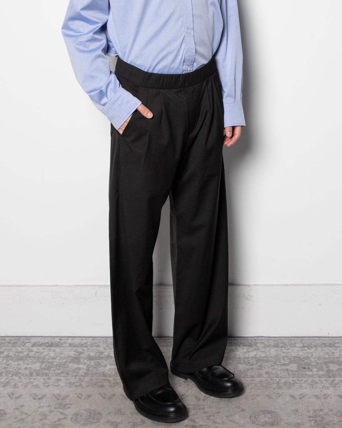 Seraphic Trouser in Jet Black