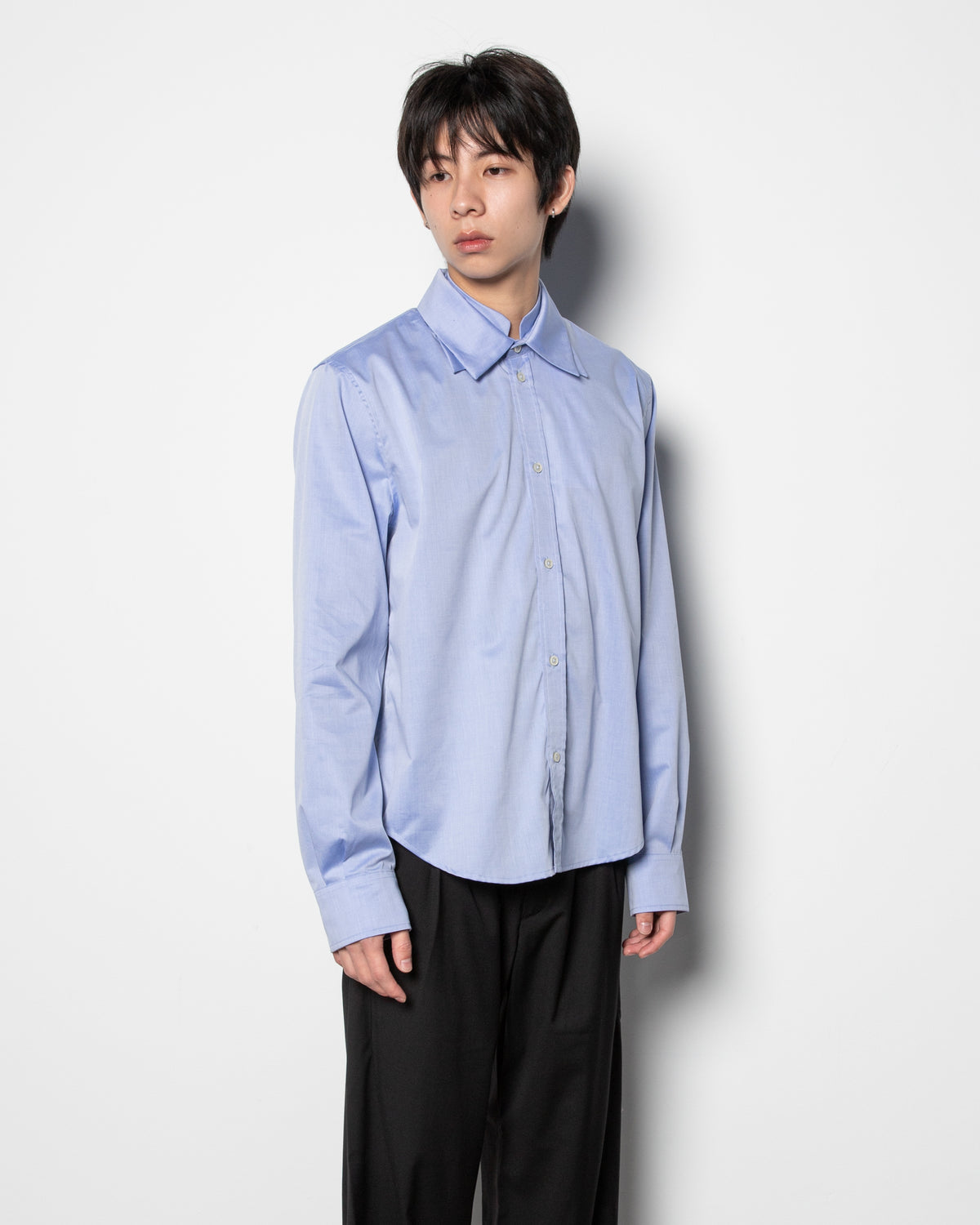 Triple Collar Shirt in Cirrus