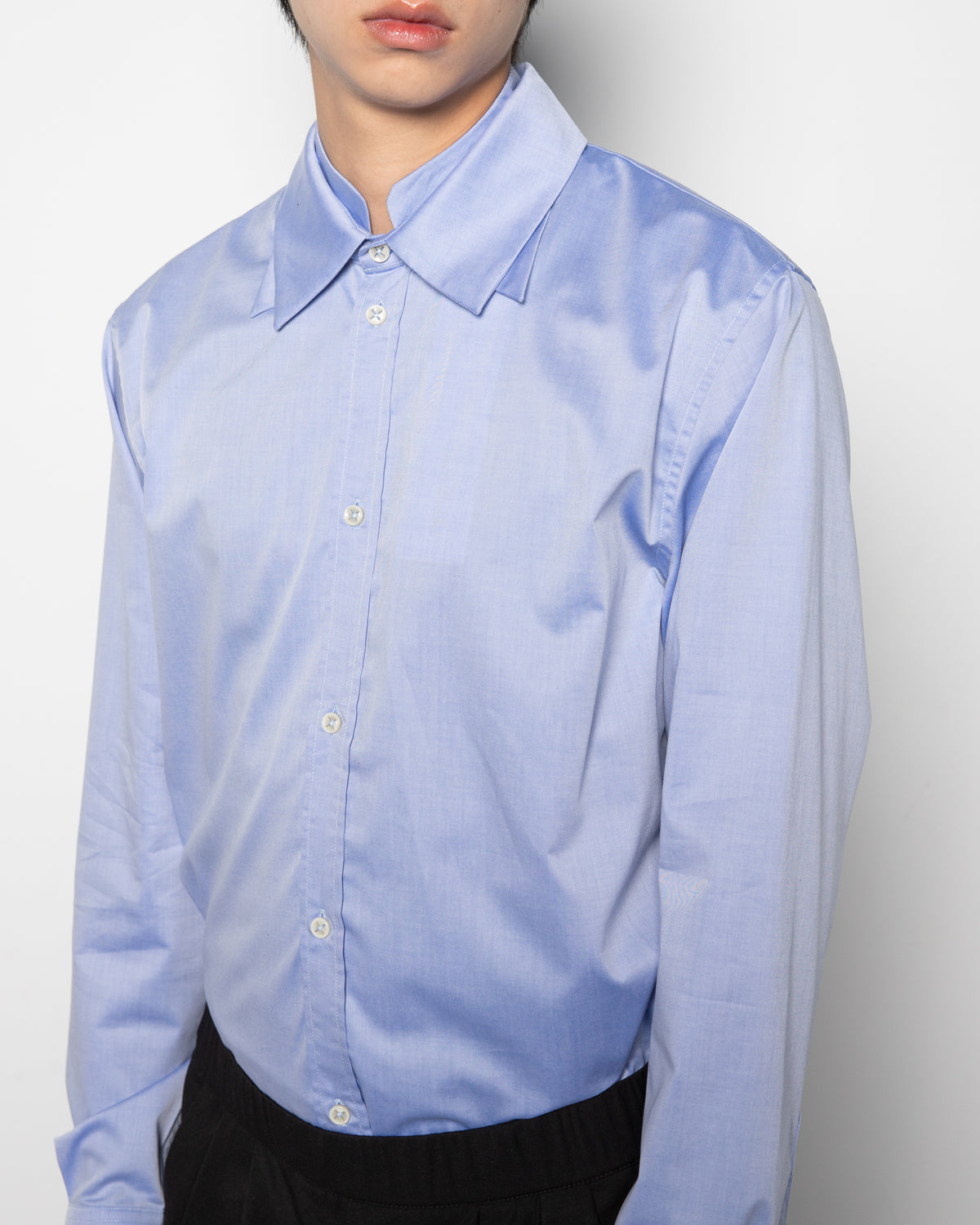 Triple Collar Shirt in Cirrus