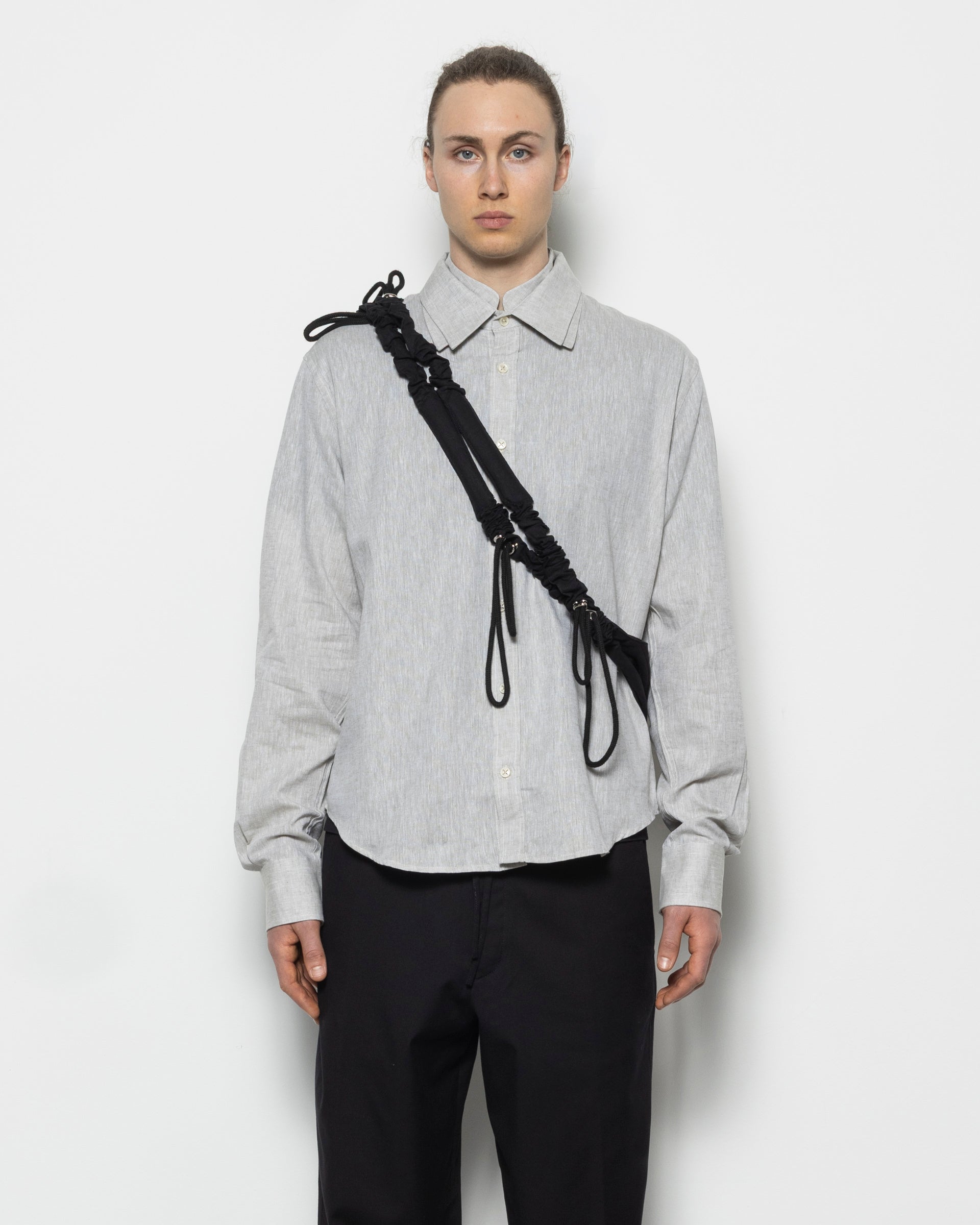 Triple Collar Shirt in Lugano Green