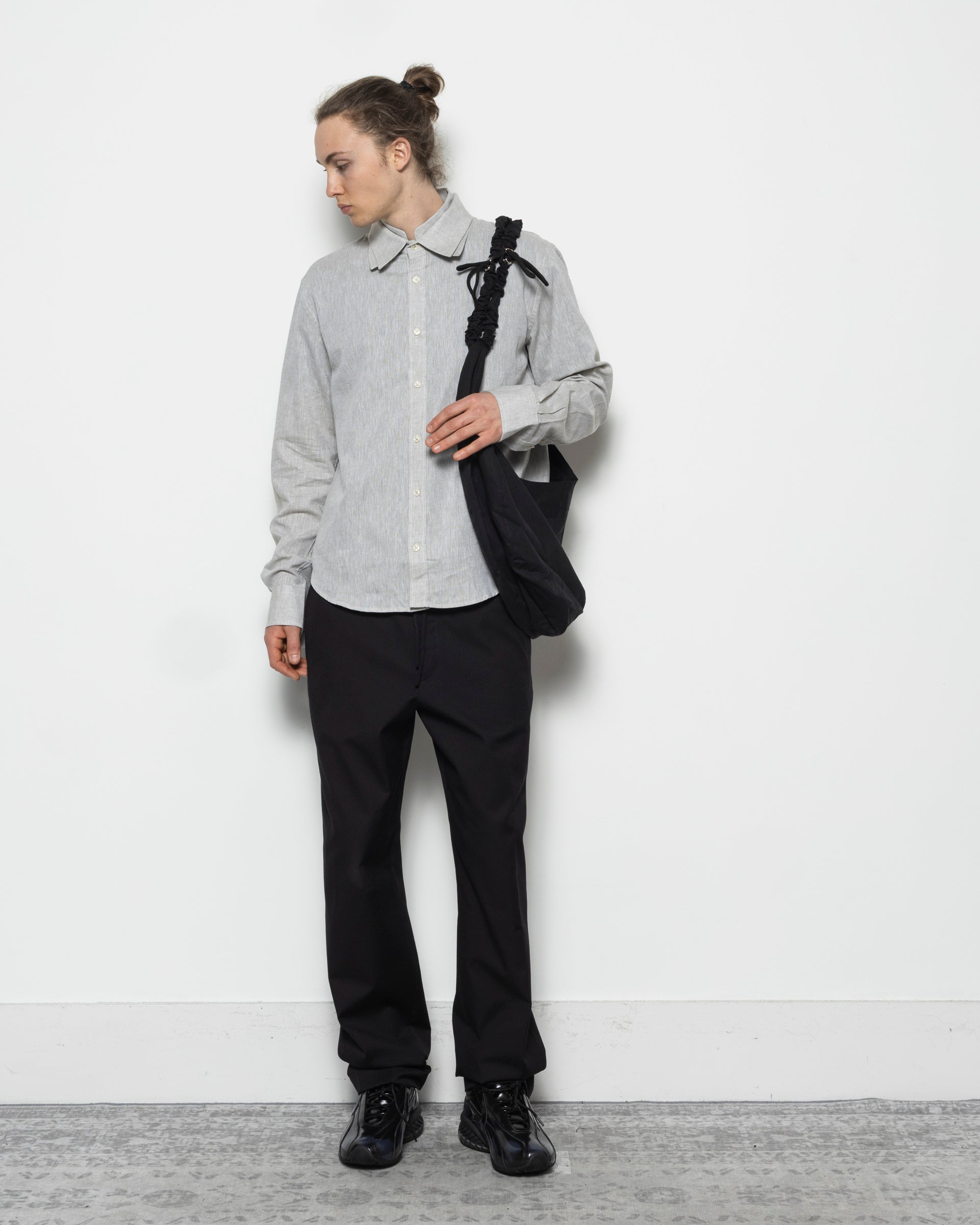 Triple Collar Shirt in Lugano Green