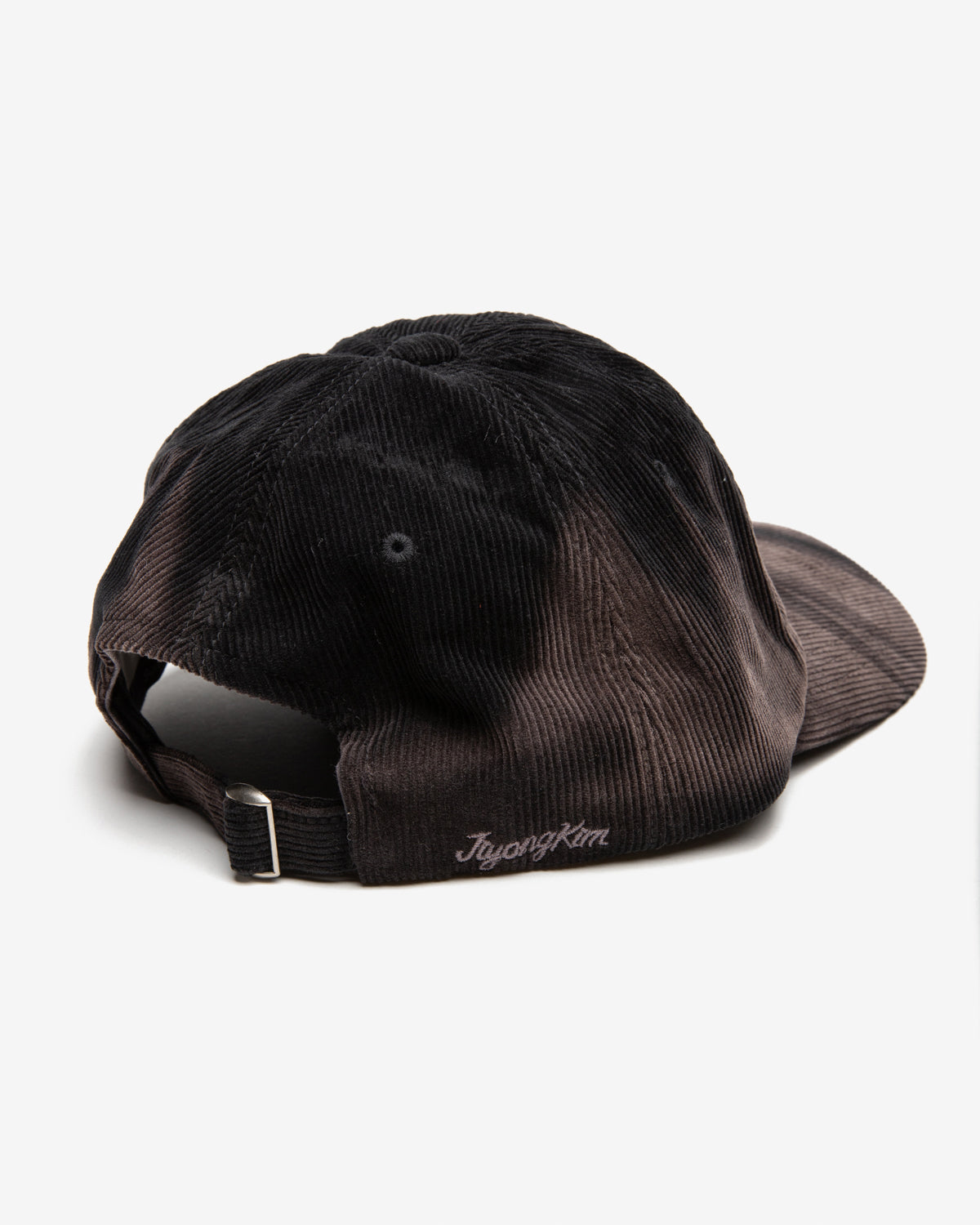 Sun-Bleached Ball Cap In Black