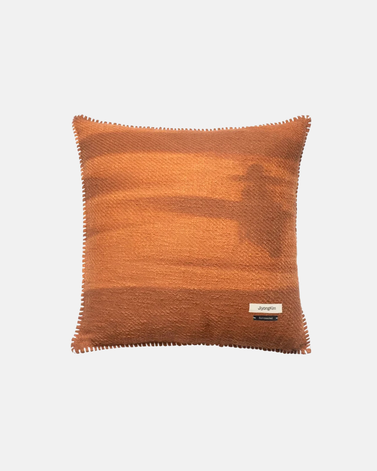 Sun-Bleached Big Cushion In Orange