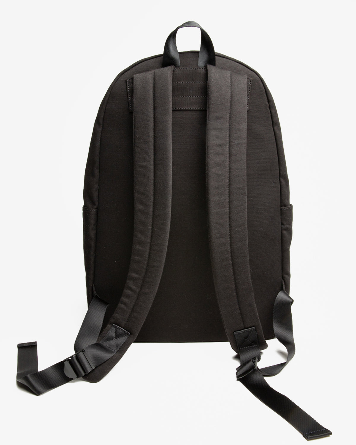 Sun-Bleached Multi-Pocket Backpack In Black