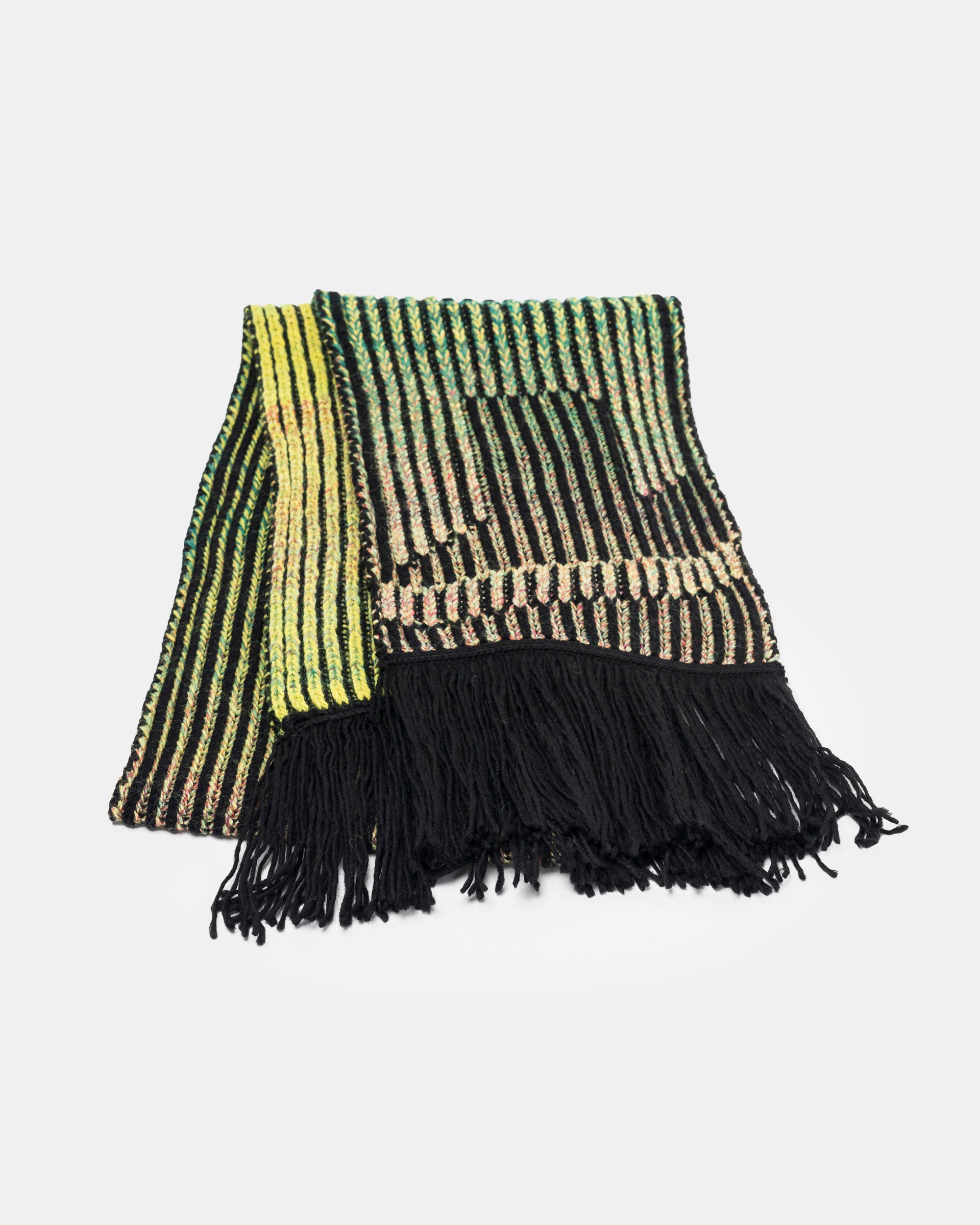 K-Shady Scarf in Green and Black