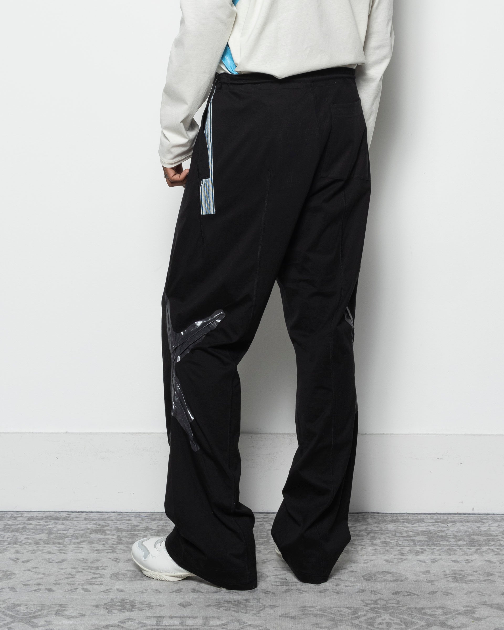 Kiko Kostadinov Alec K-Dart Jersey Trouser in Black | RODEN GRAY