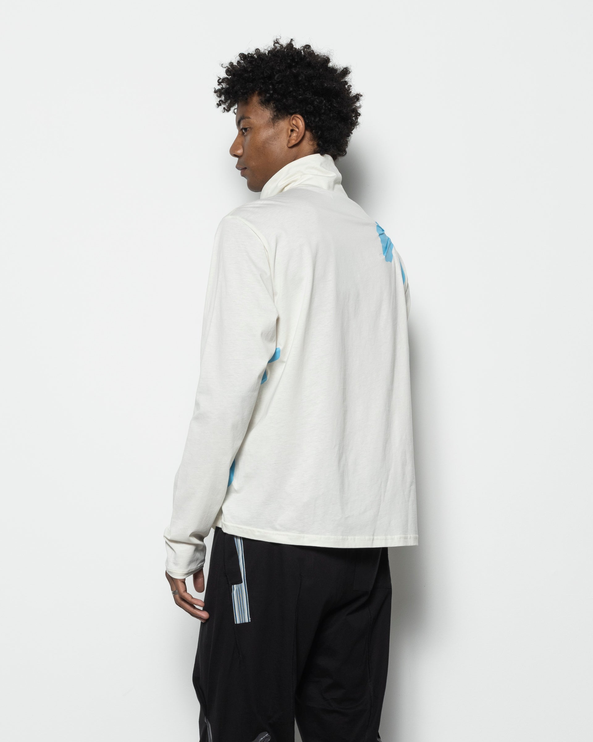 Kiko Kostadinov Alec K-Dart Pullover in Off White | RODEN GRAY