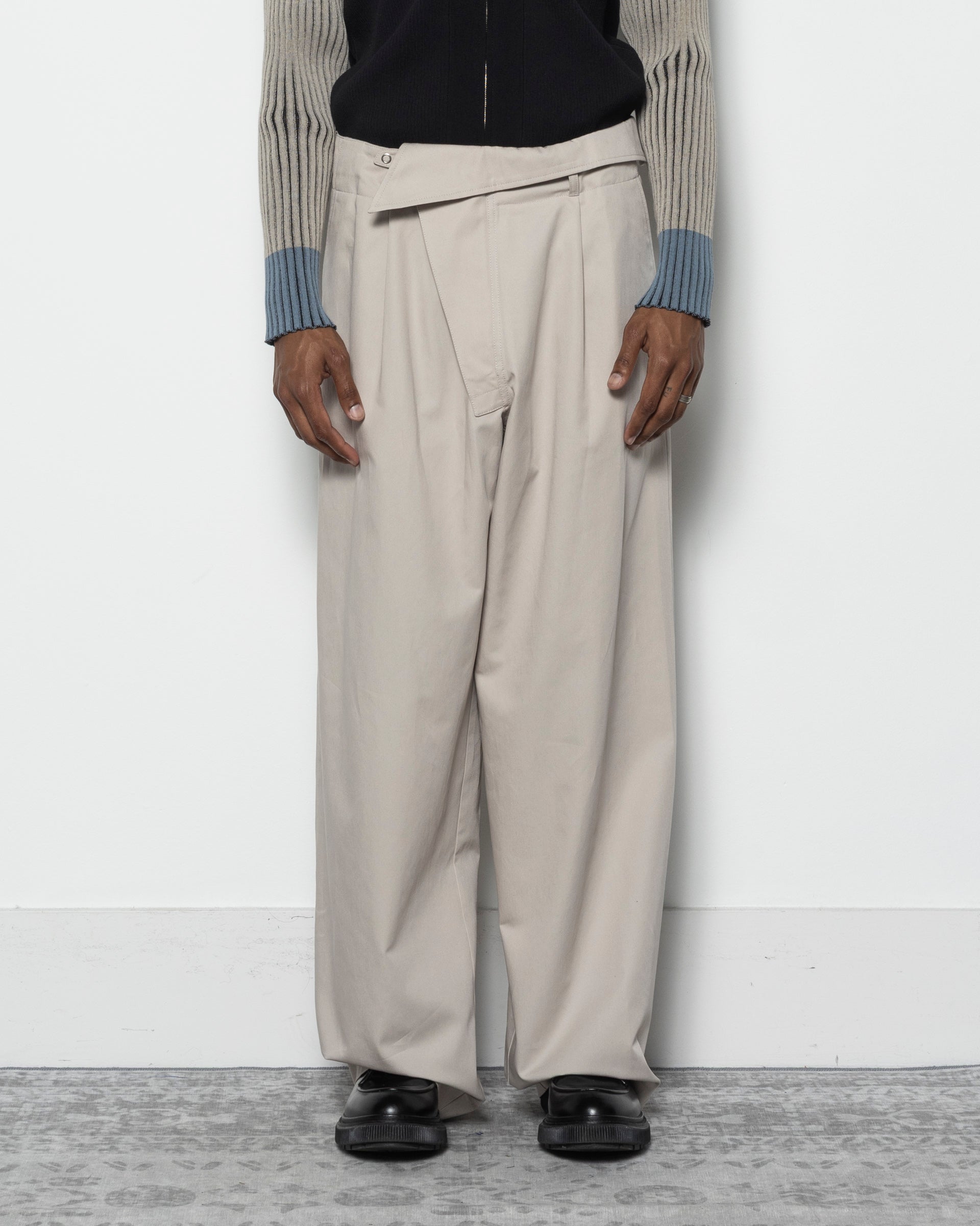 パンツ kiko kostadinov Navin pants 46 KIKO KOSTADINOV - Men Navin Wide Trouser – Atelier New York