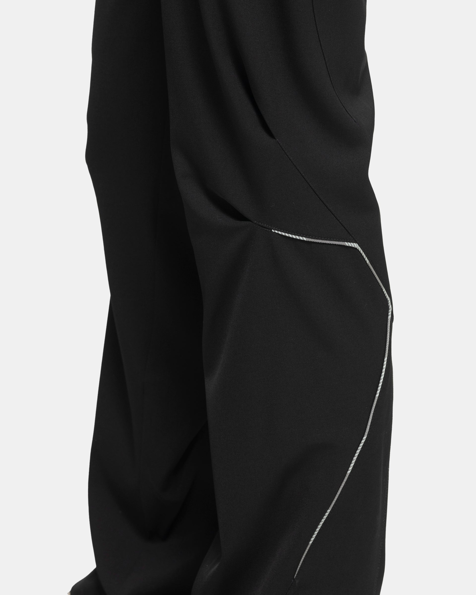 Kiko Kostadinov Ohne K-Dart Trouser in Crow Black | RODEN GRAY